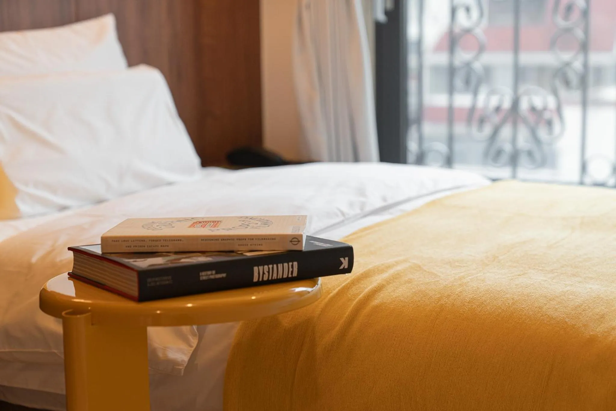 Bed in Nouvelle Hotel Seoul Itaewon by Aank