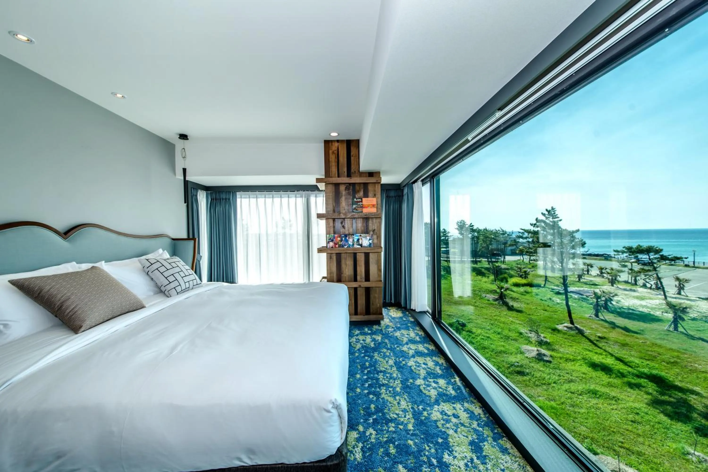 Bed in Marevo Beach Hotel