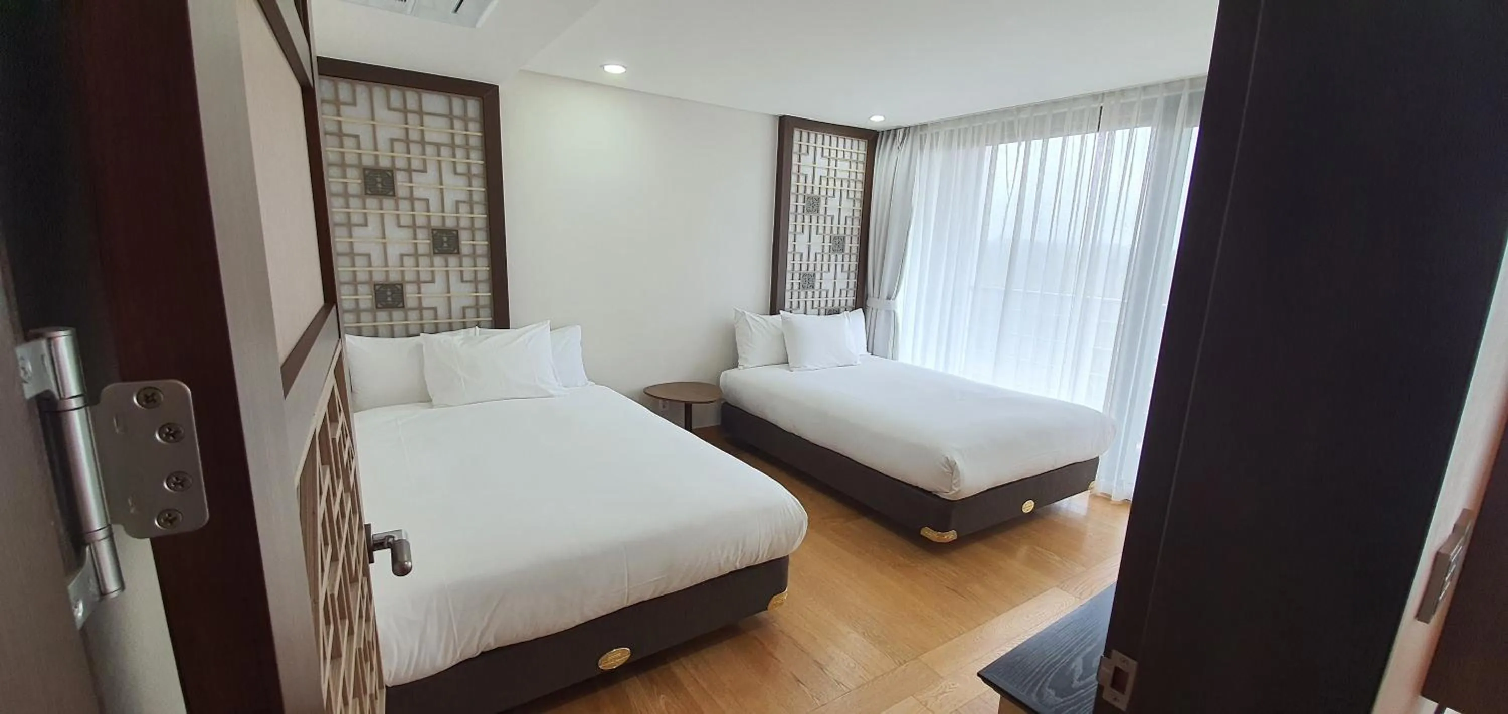 Bed in Marevo Beach Hotel