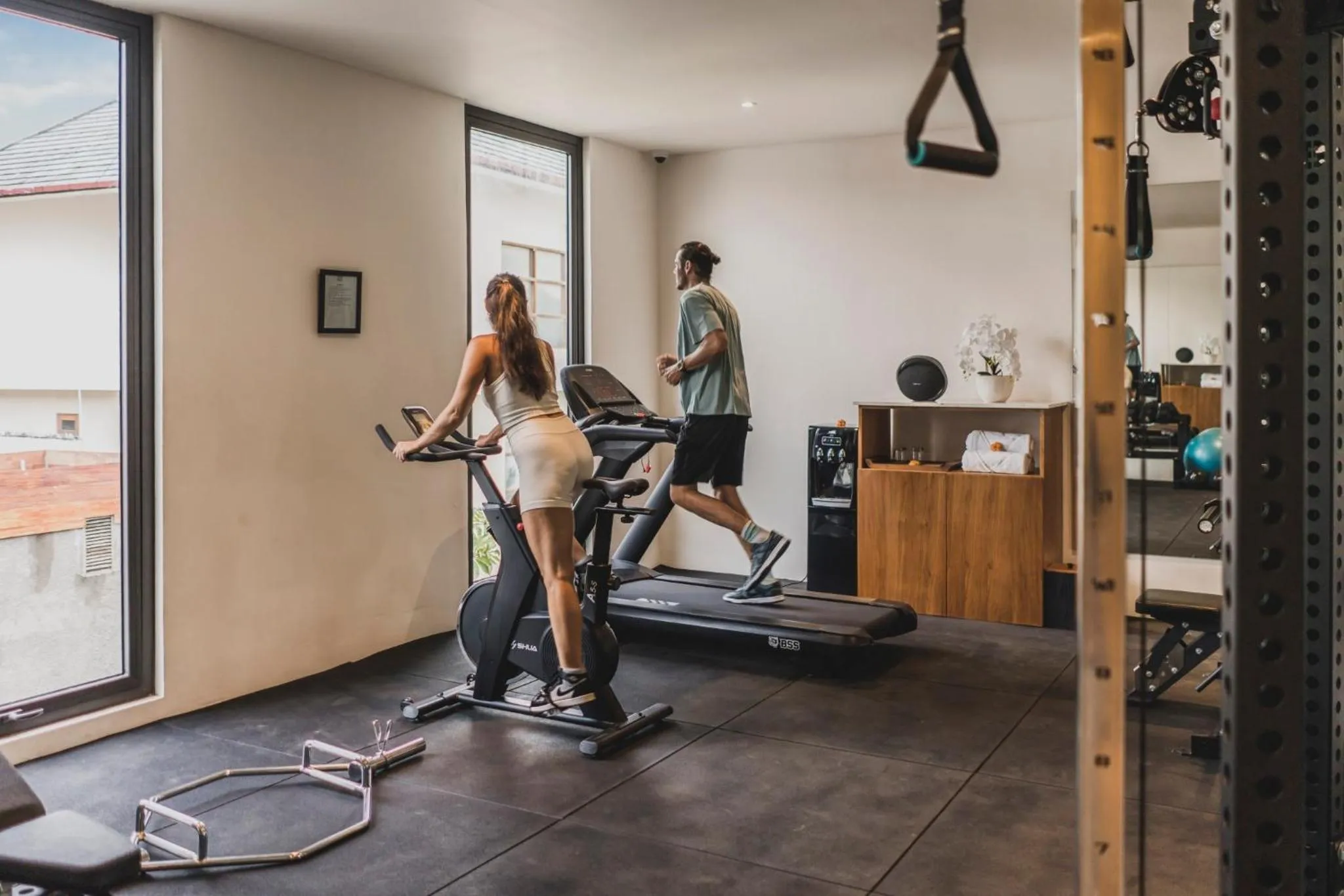 Fitness centre/facilities in Ayona Villa Canggu by Ini Vie Hospitality