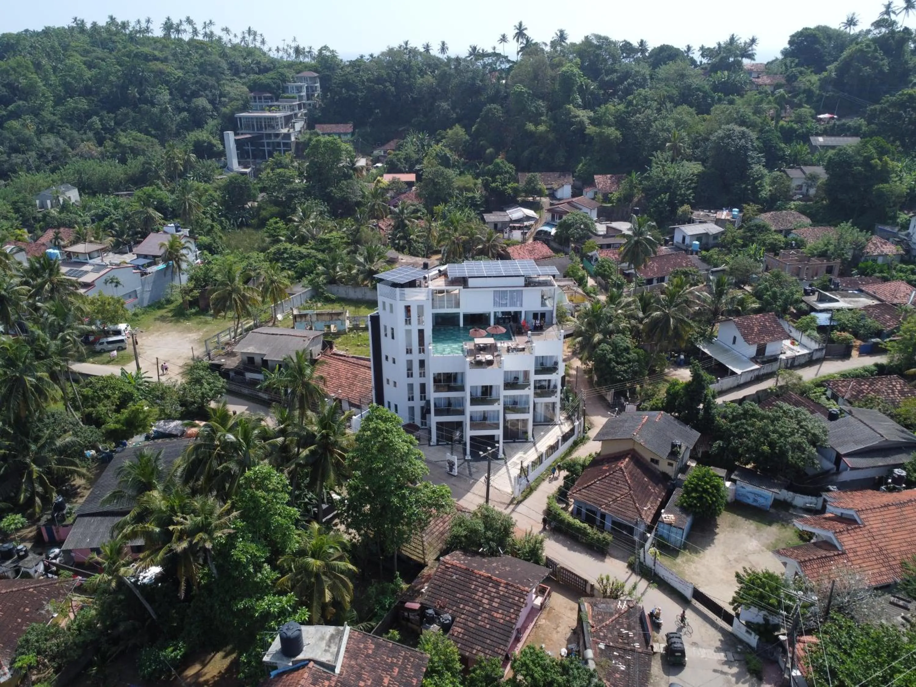 Property building in Emerald Bay Resort Mirissa