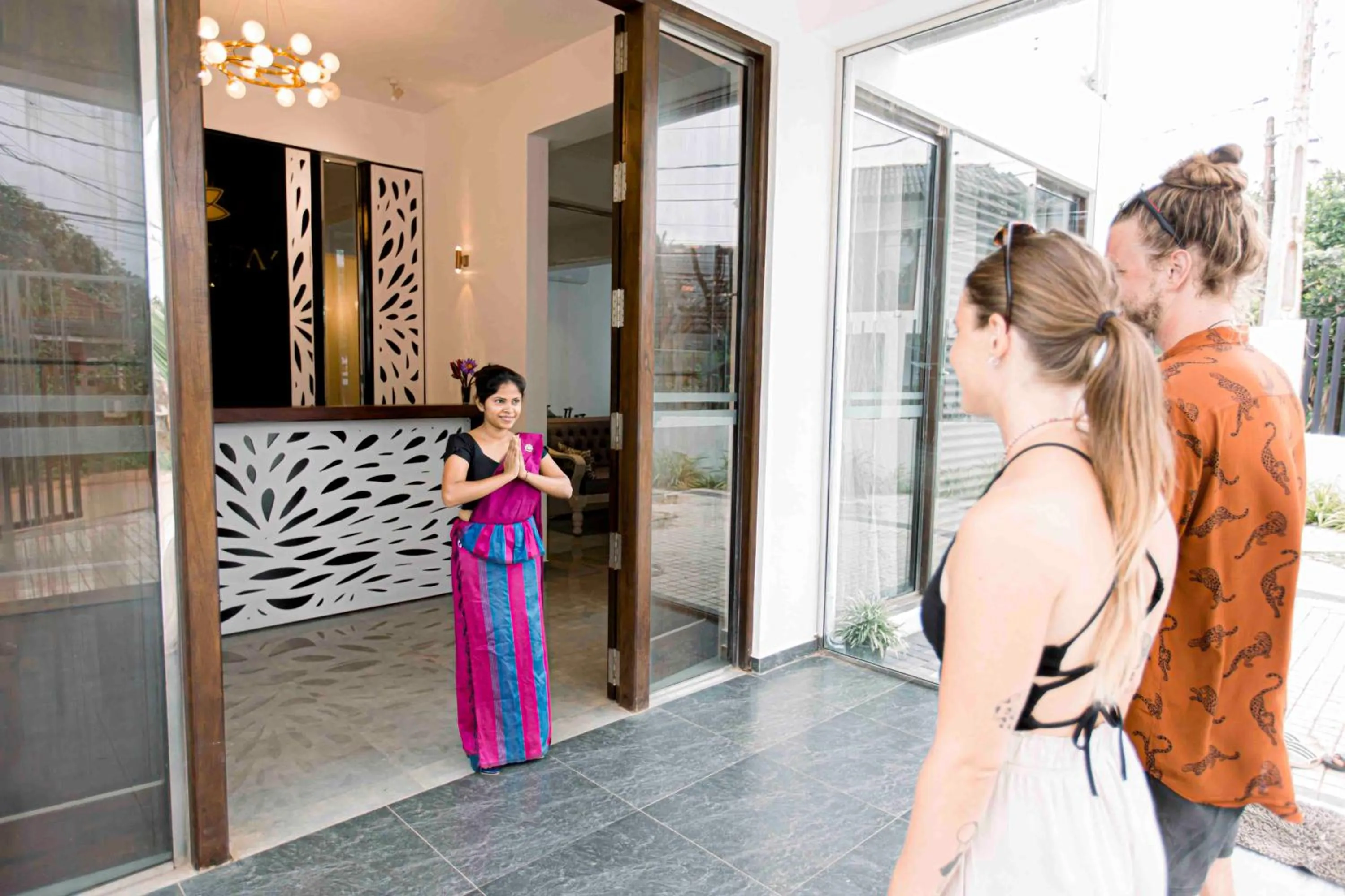 Facade/entrance in Emerald Bay Resort Mirissa