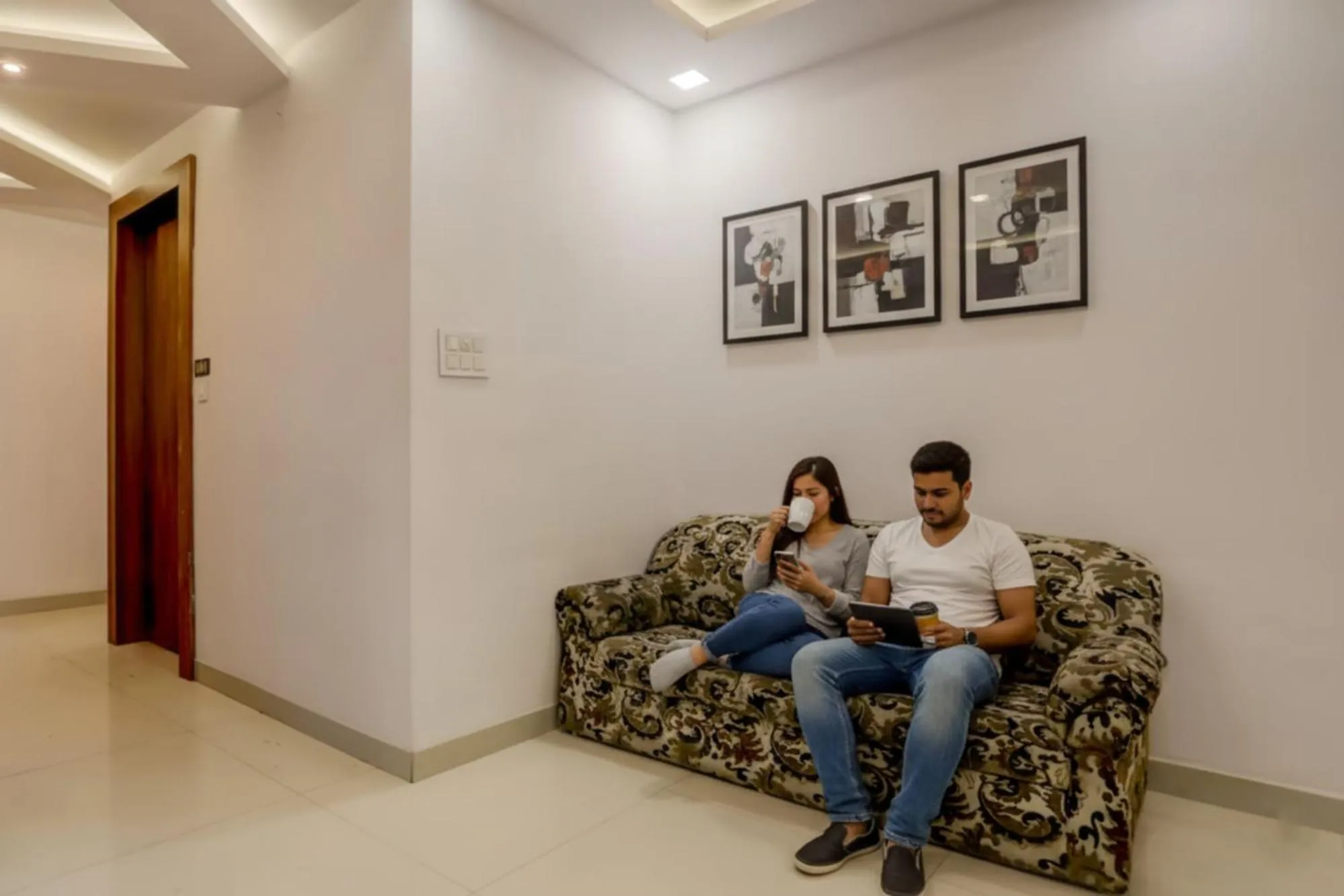 Lobby or reception in FabHotel Oriental