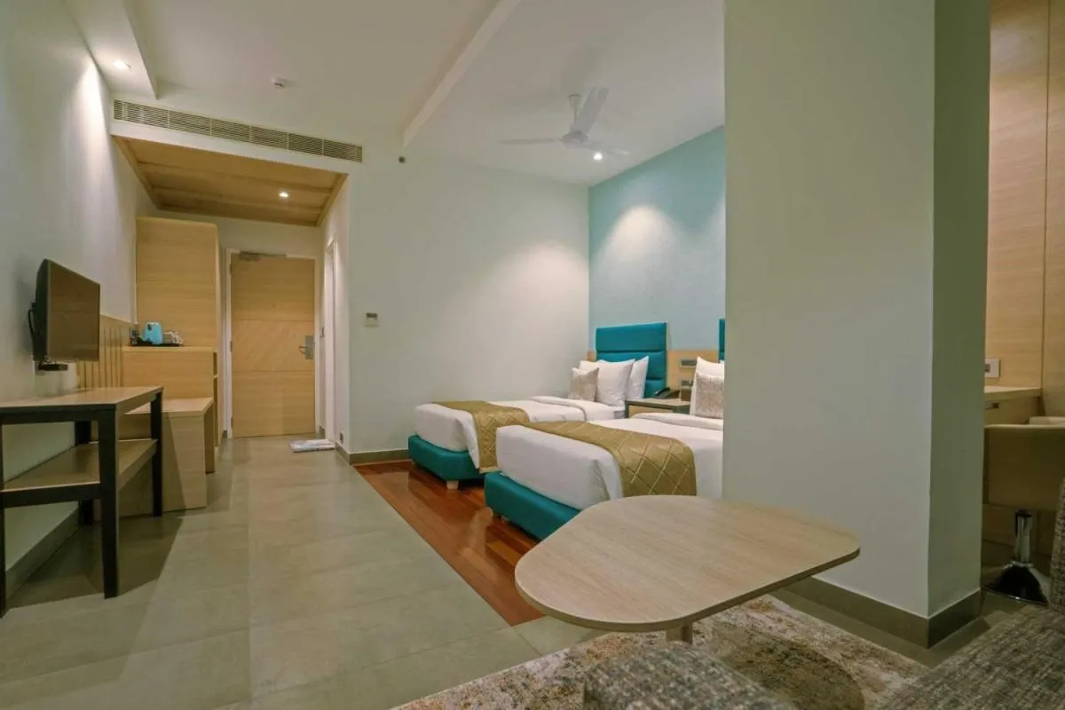 Bed in Hotel Star City