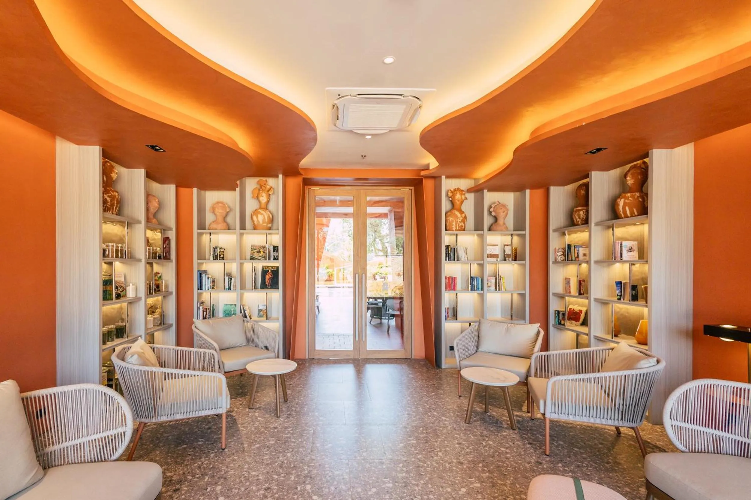 Library in Hotel Adam Krabi