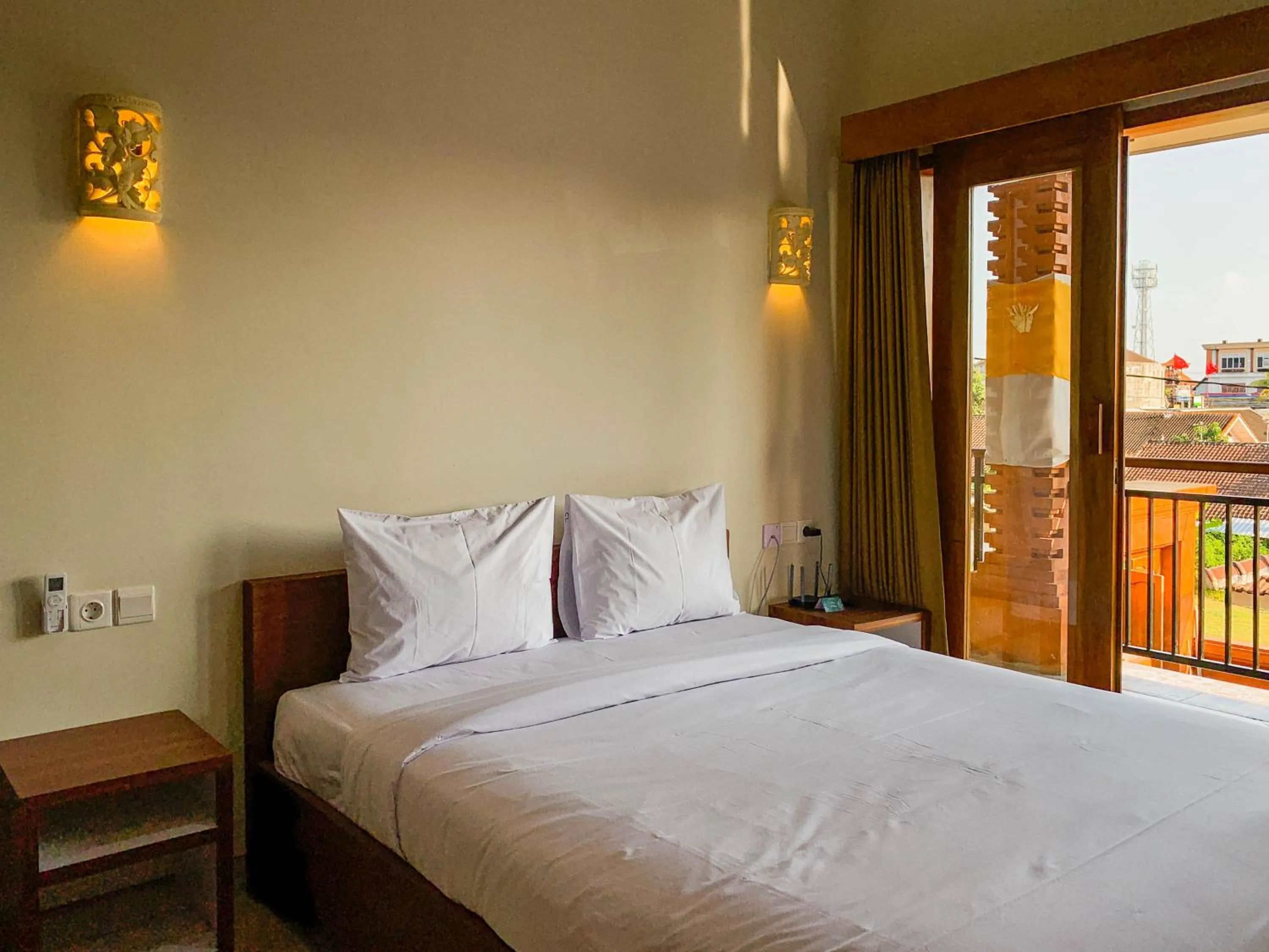 Bedroom, Bed in Candra Loka Studio & Apartment by The Loka