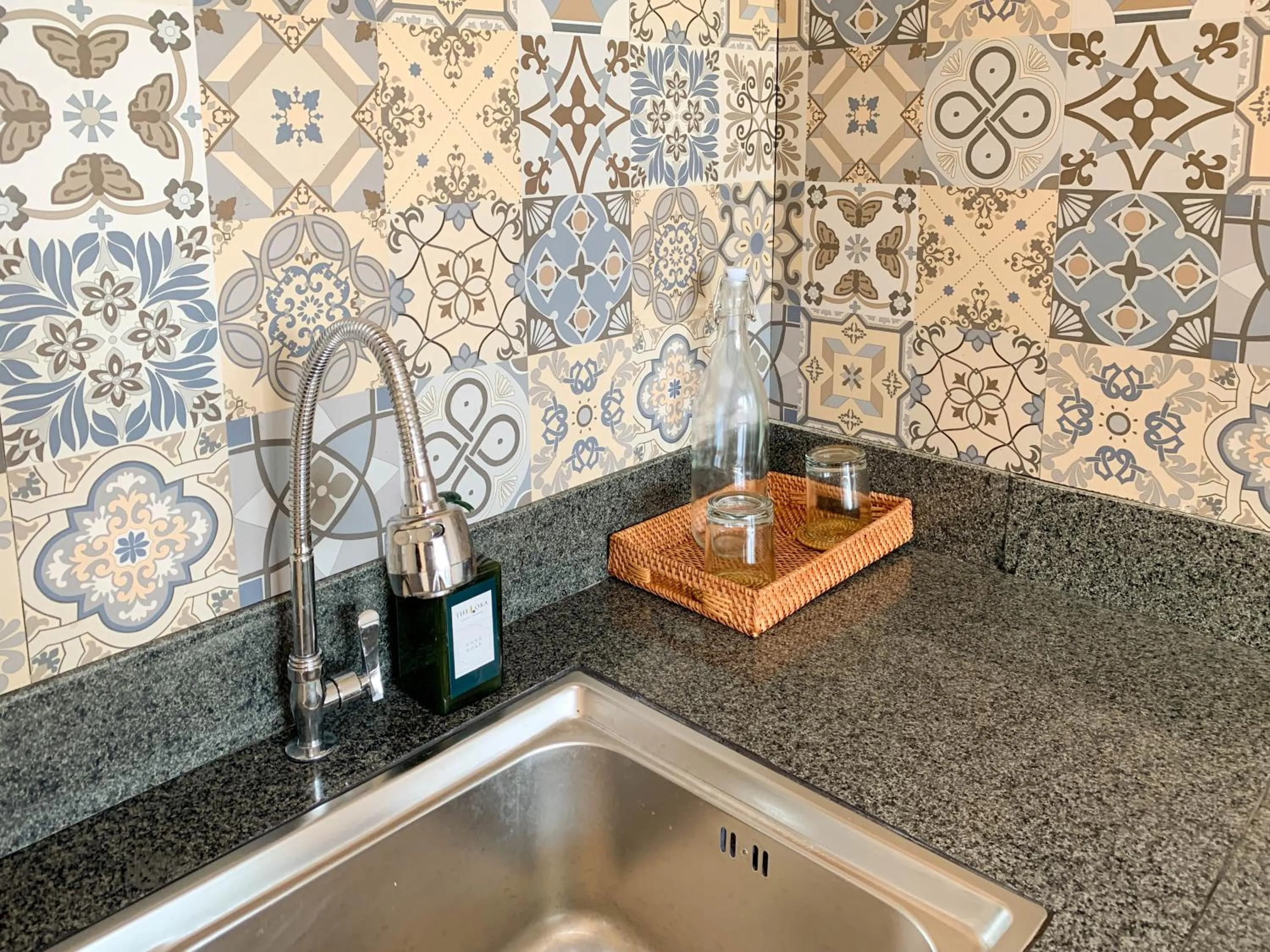 kitchen in Candra Loka Studio & Apartment by The Loka