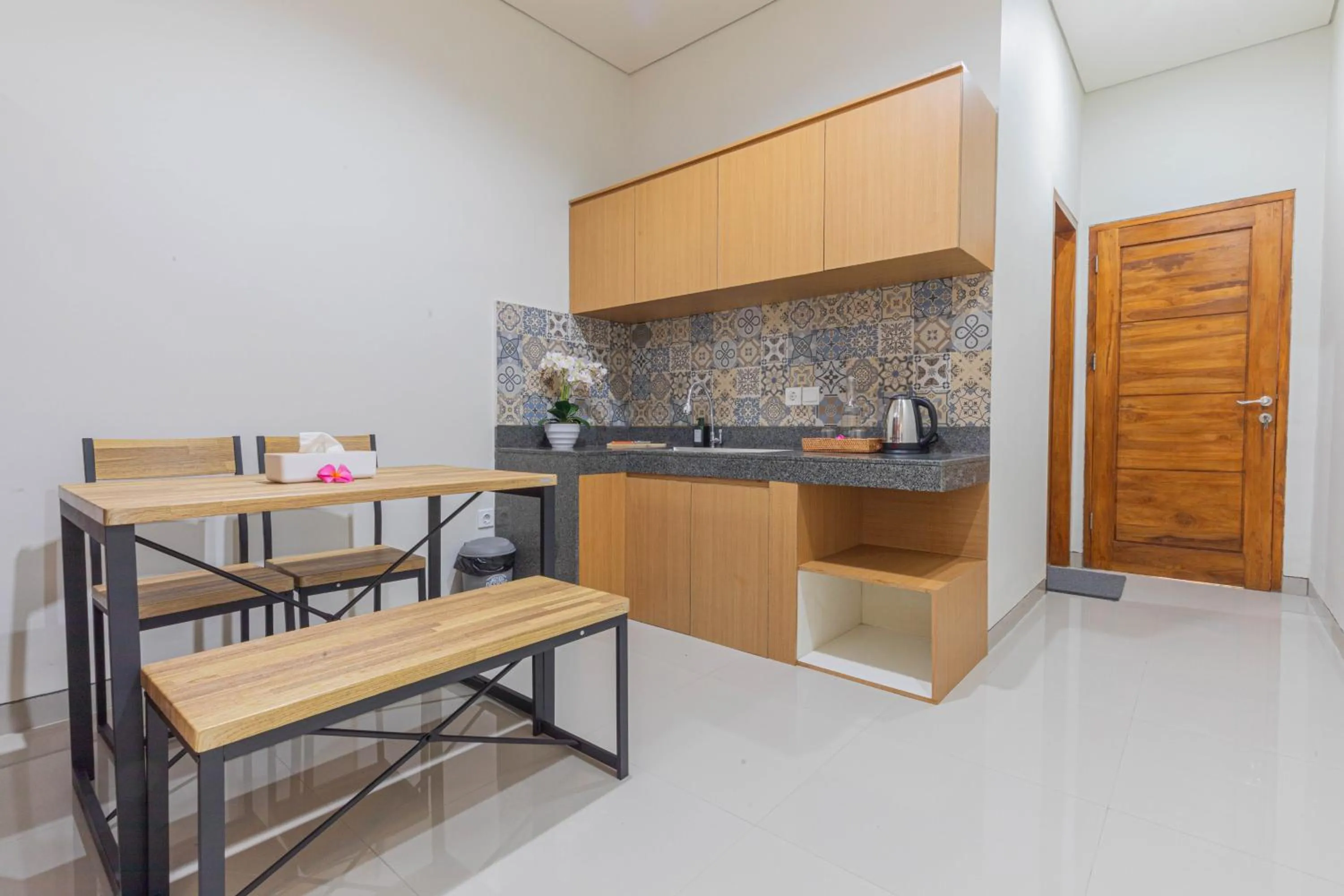 kitchen in Candra Loka Studio & Apartment by The Loka