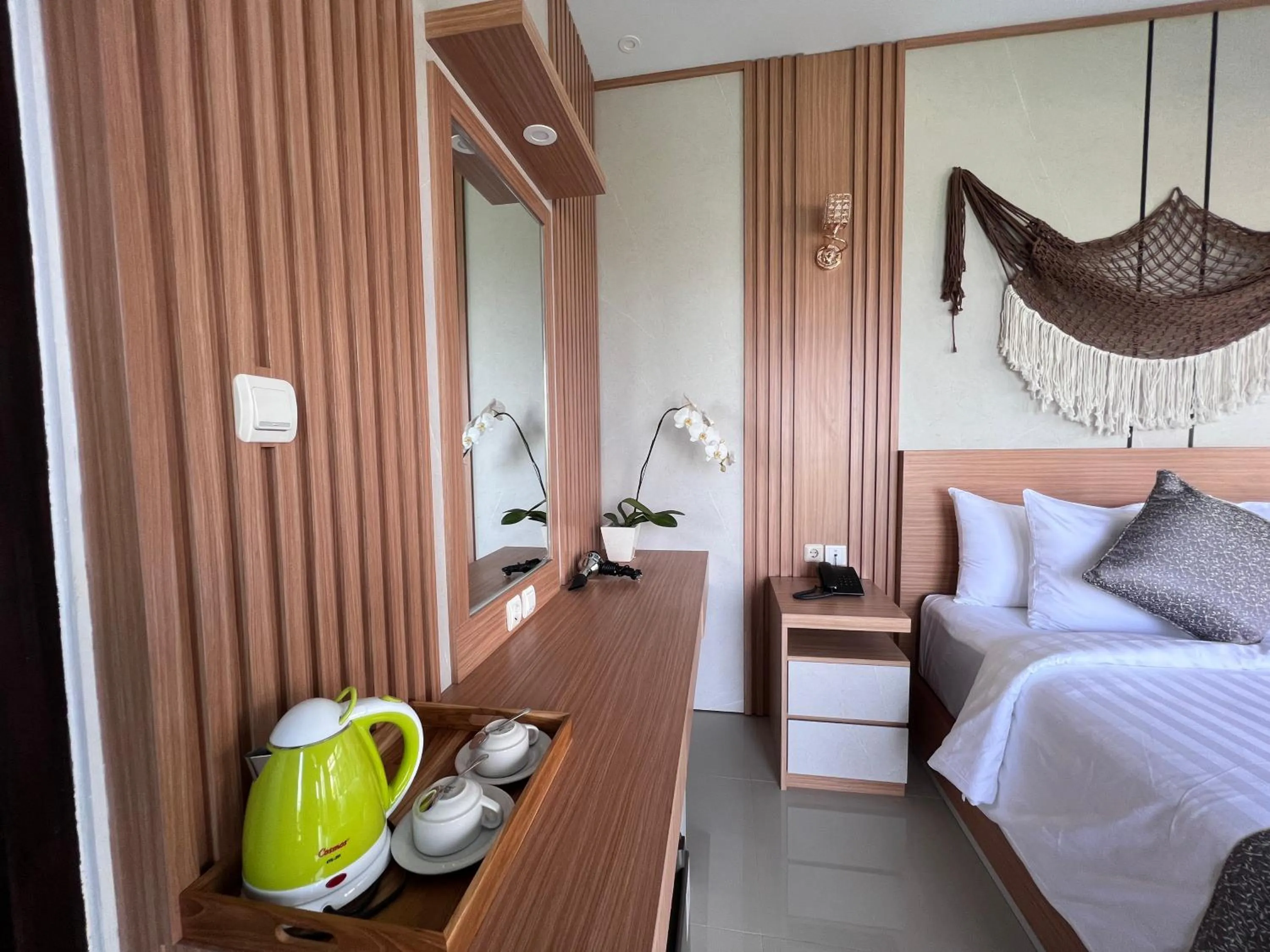 Bedroom, Bed in Grand Yuna Hotel Nusa Penida