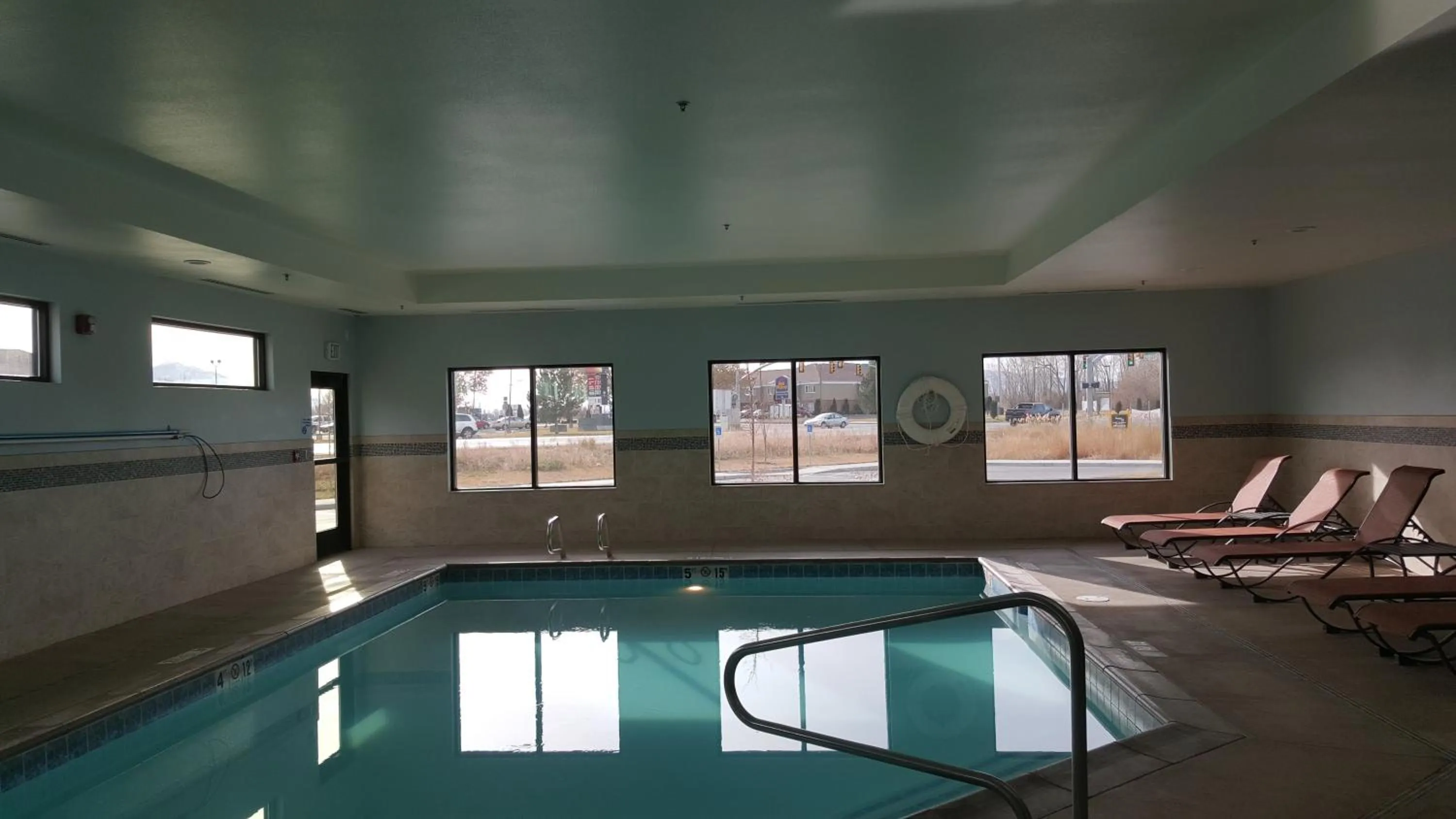 Swimming pool in Holiday Inn Express & Suites Springville-South Provo Area by IHG