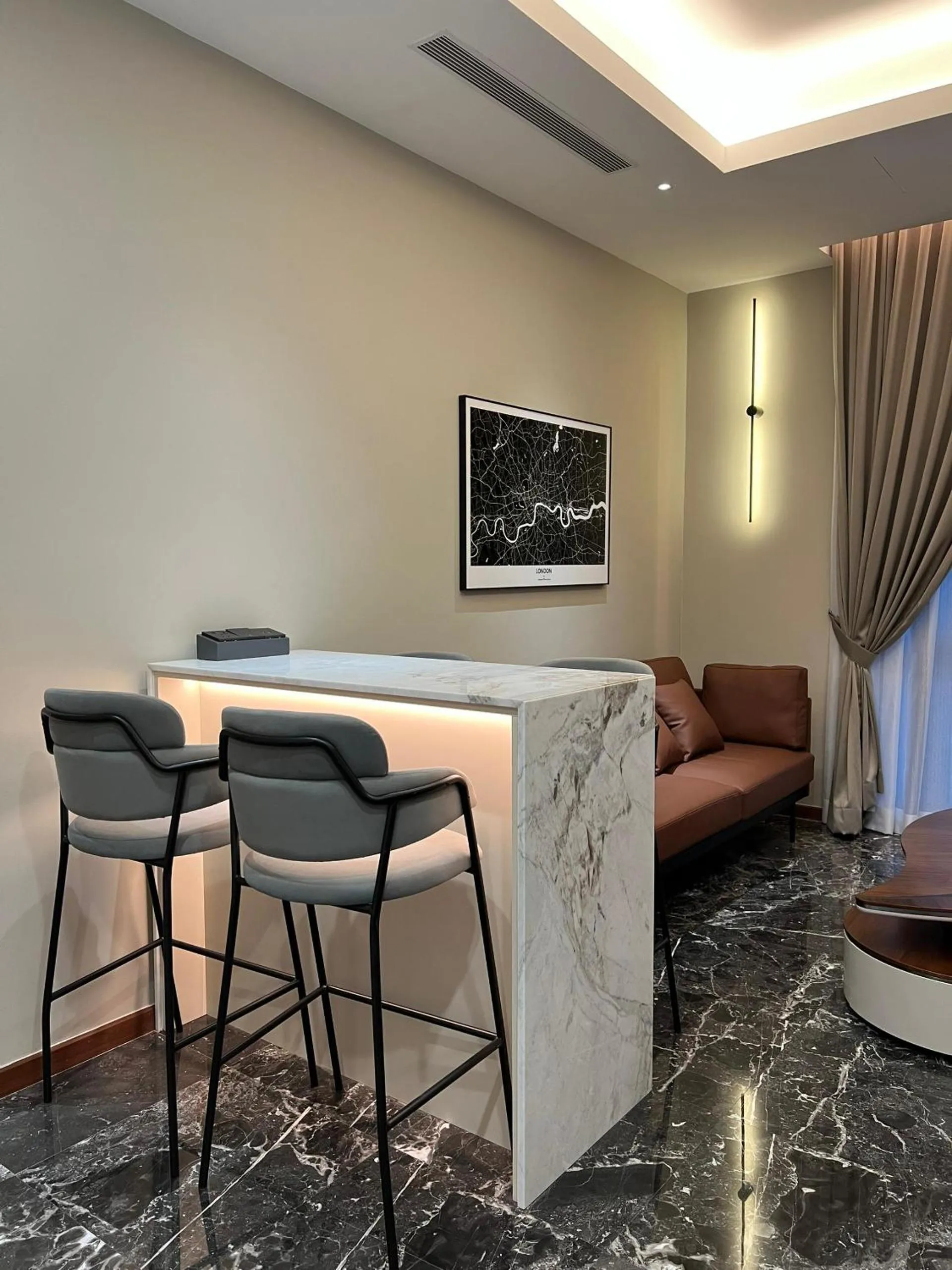 Living room in Royce KLCC Kuala Lumpur City Centre by Dormeo Destinations