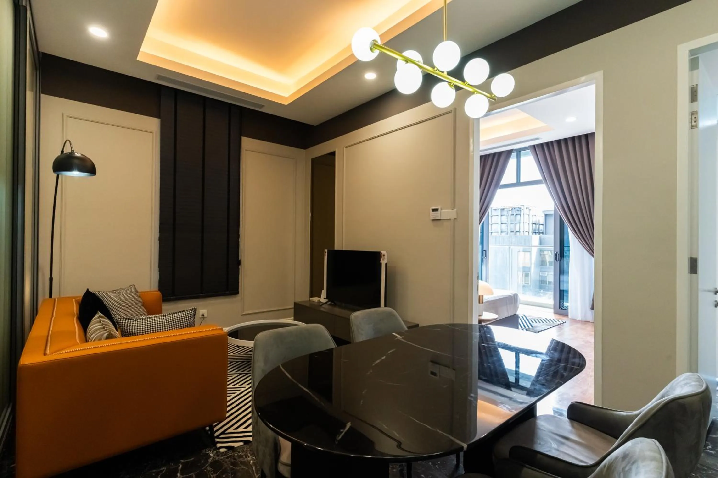 Communal lounge/ TV room in Royce KLCC Kuala Lumpur City Centre by Dormeo Destinations