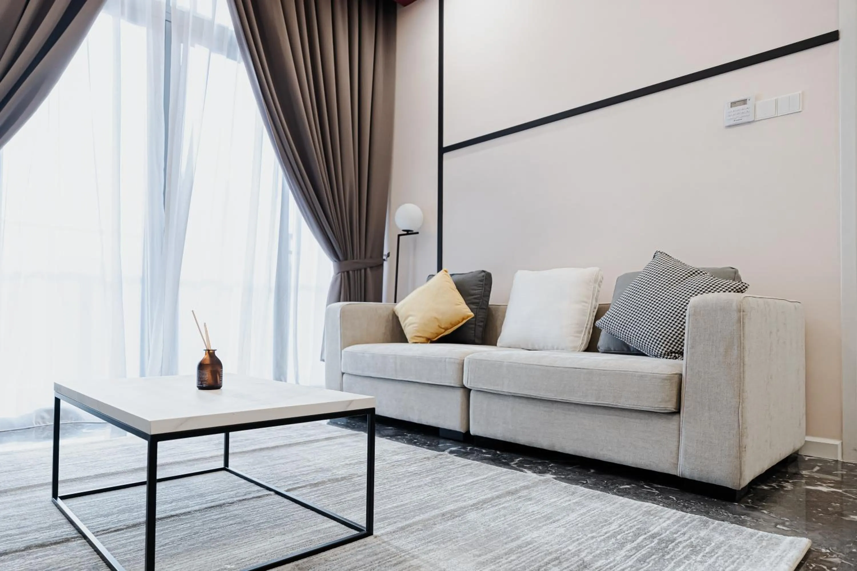 Living room in Royce KLCC Kuala Lumpur City Centre by Dormeo Destinations