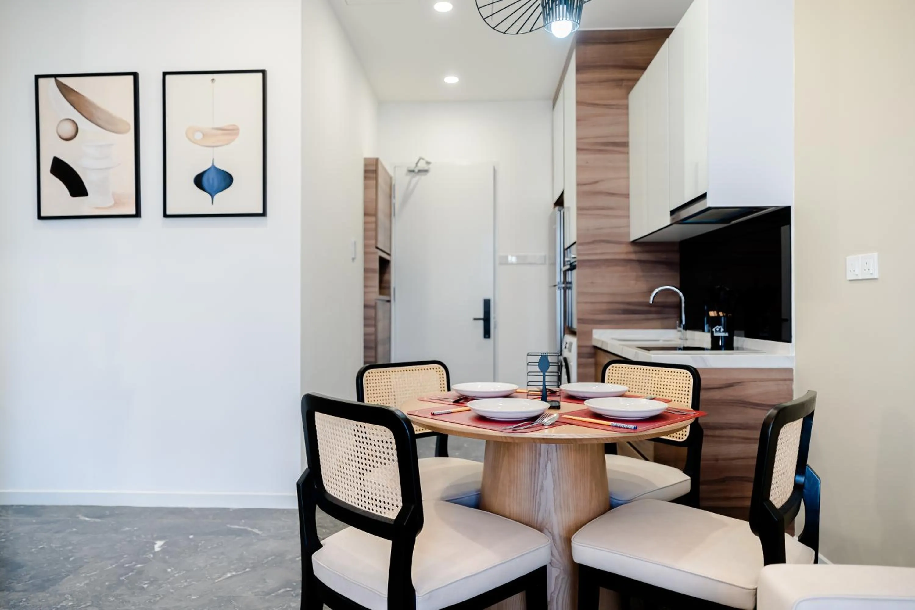 Kitchen or kitchenette in Royce KLCC Kuala Lumpur City Centre by Dormeo Destinations