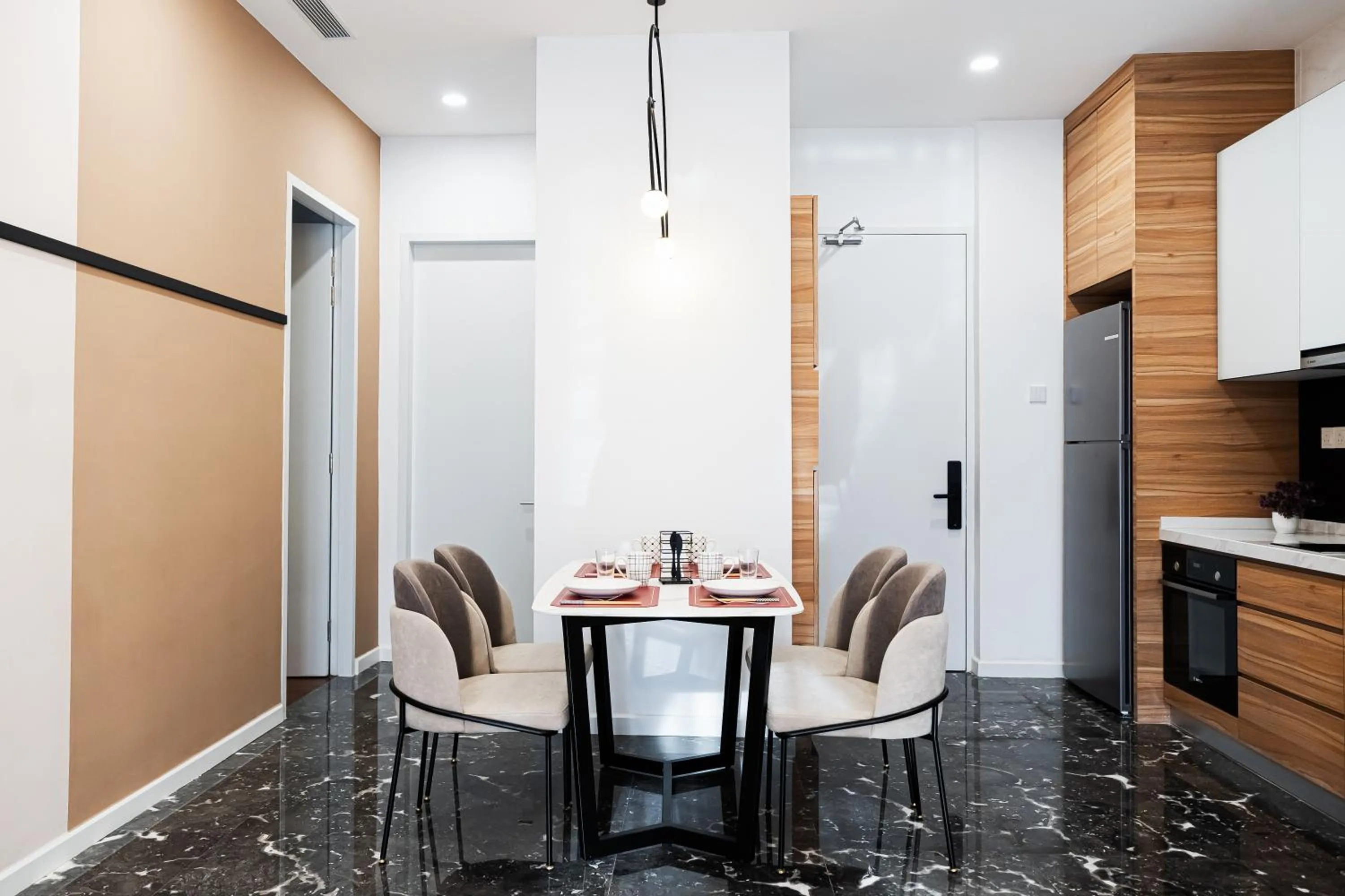 Kitchen or kitchenette in Royce KLCC Kuala Lumpur City Centre by Dormeo Destinations