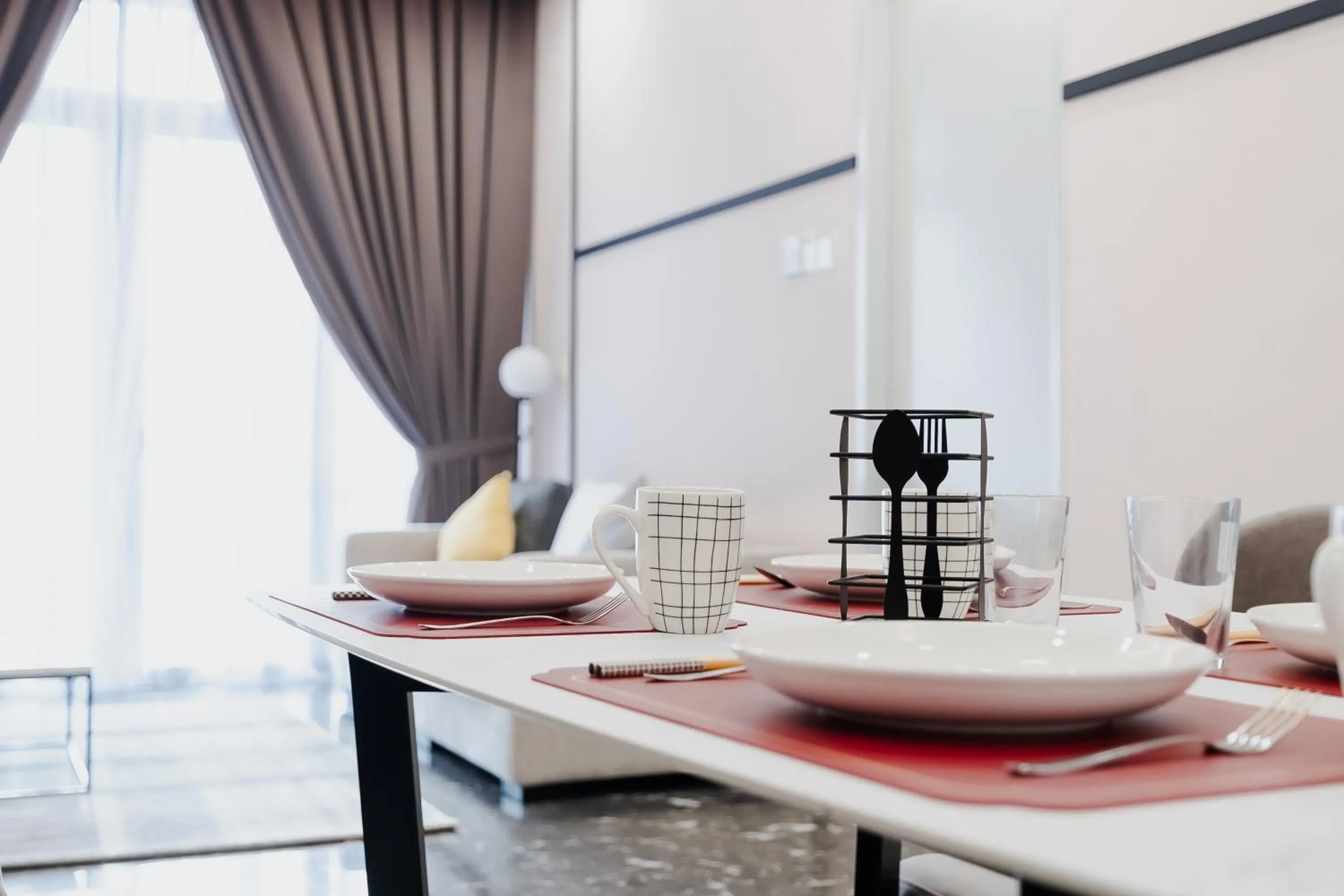 Living room in Royce KLCC Kuala Lumpur City Centre by Dormeo Destinations