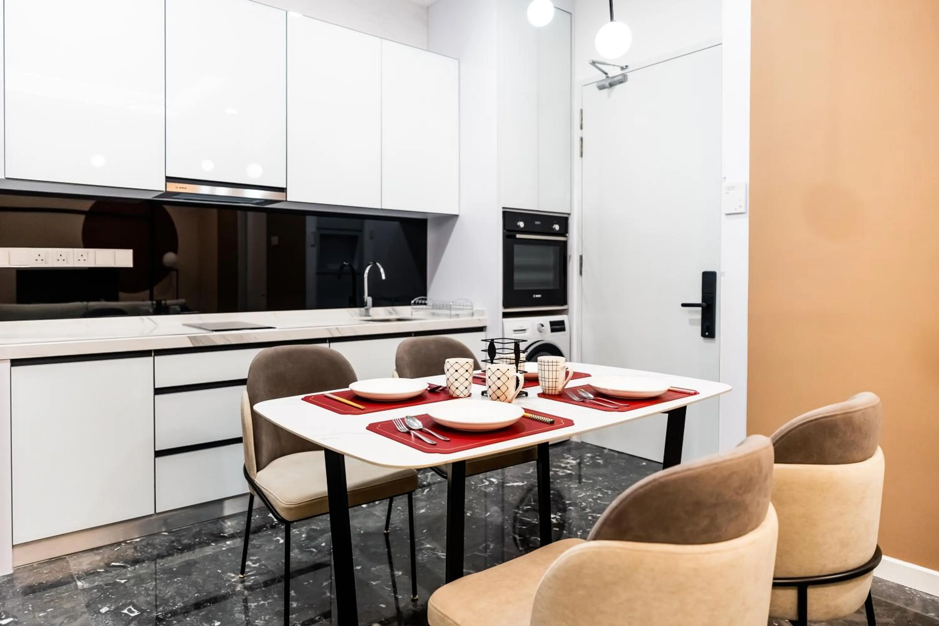 Kitchen or kitchenette in Royce KLCC Kuala Lumpur City Centre by Dormeo Destinations