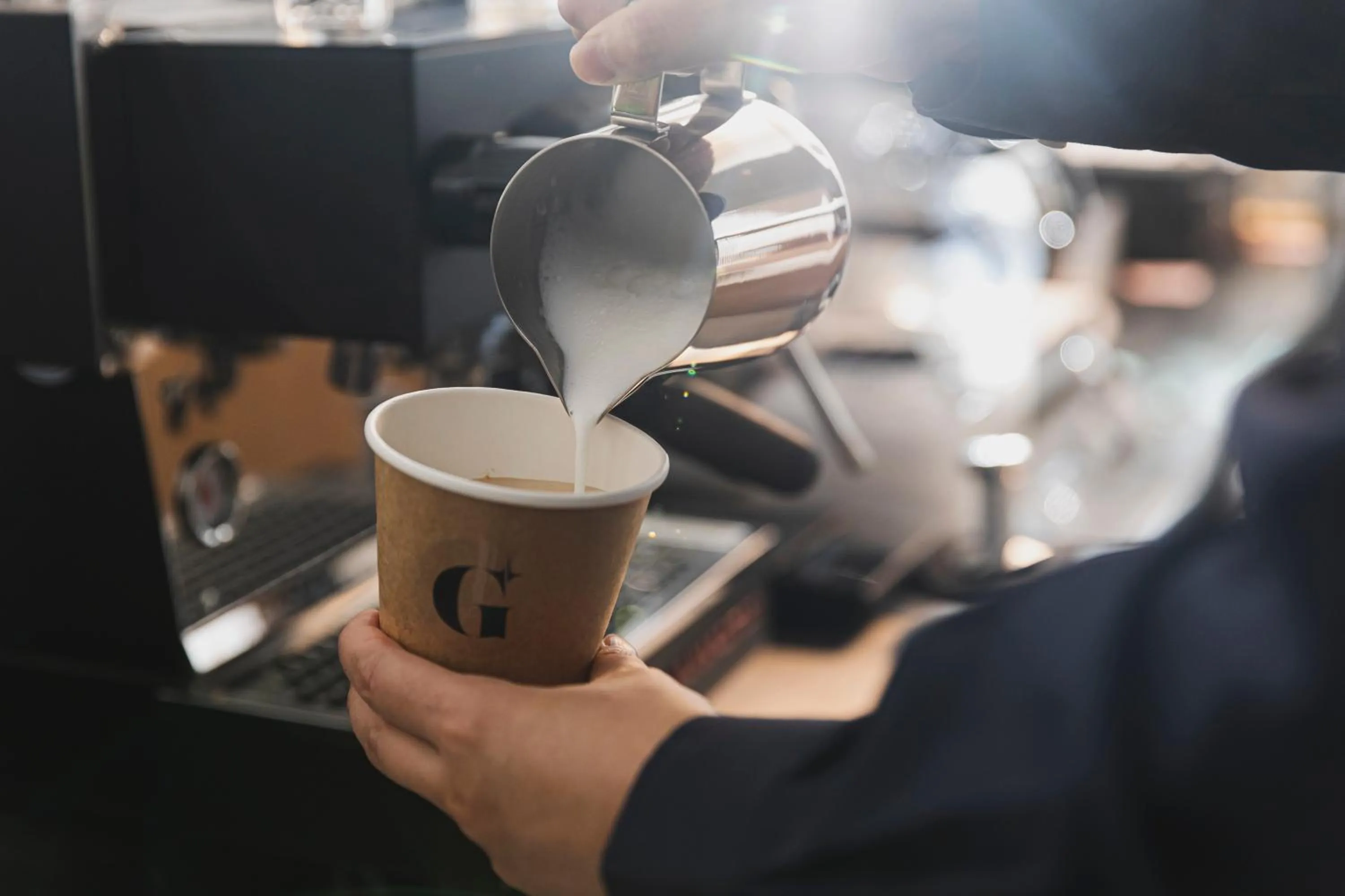 Lounge or bar in GEMS YUFUIN Hotel and Spa Cafe Bar