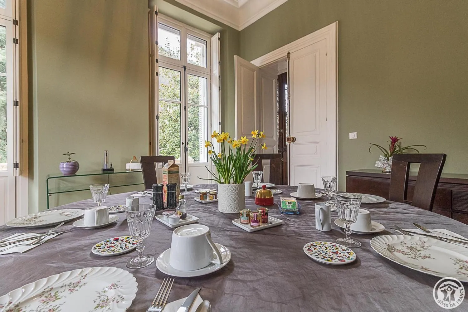 Dining area in Villa du Lys
