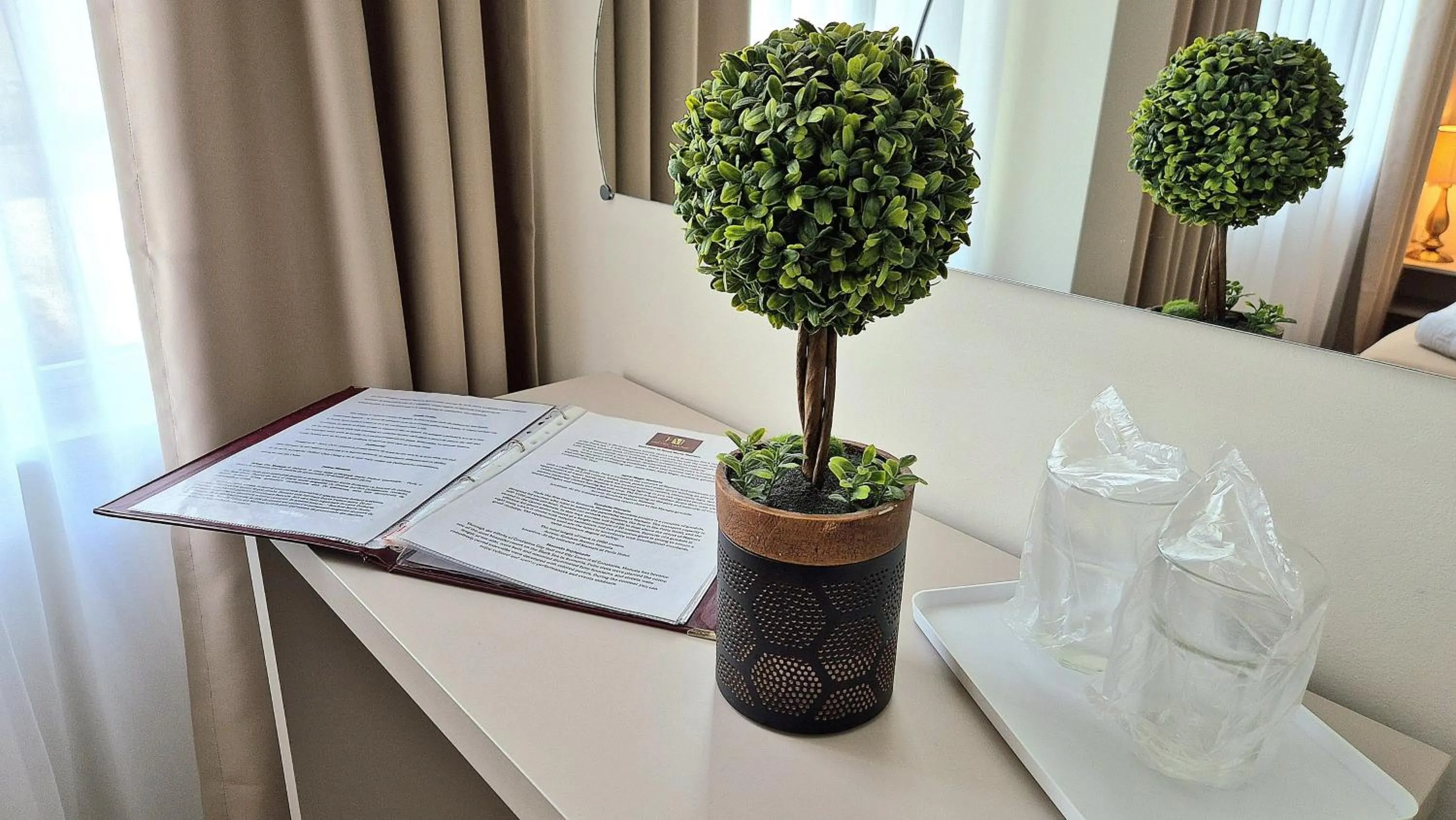 Dining area in Hotel Marie