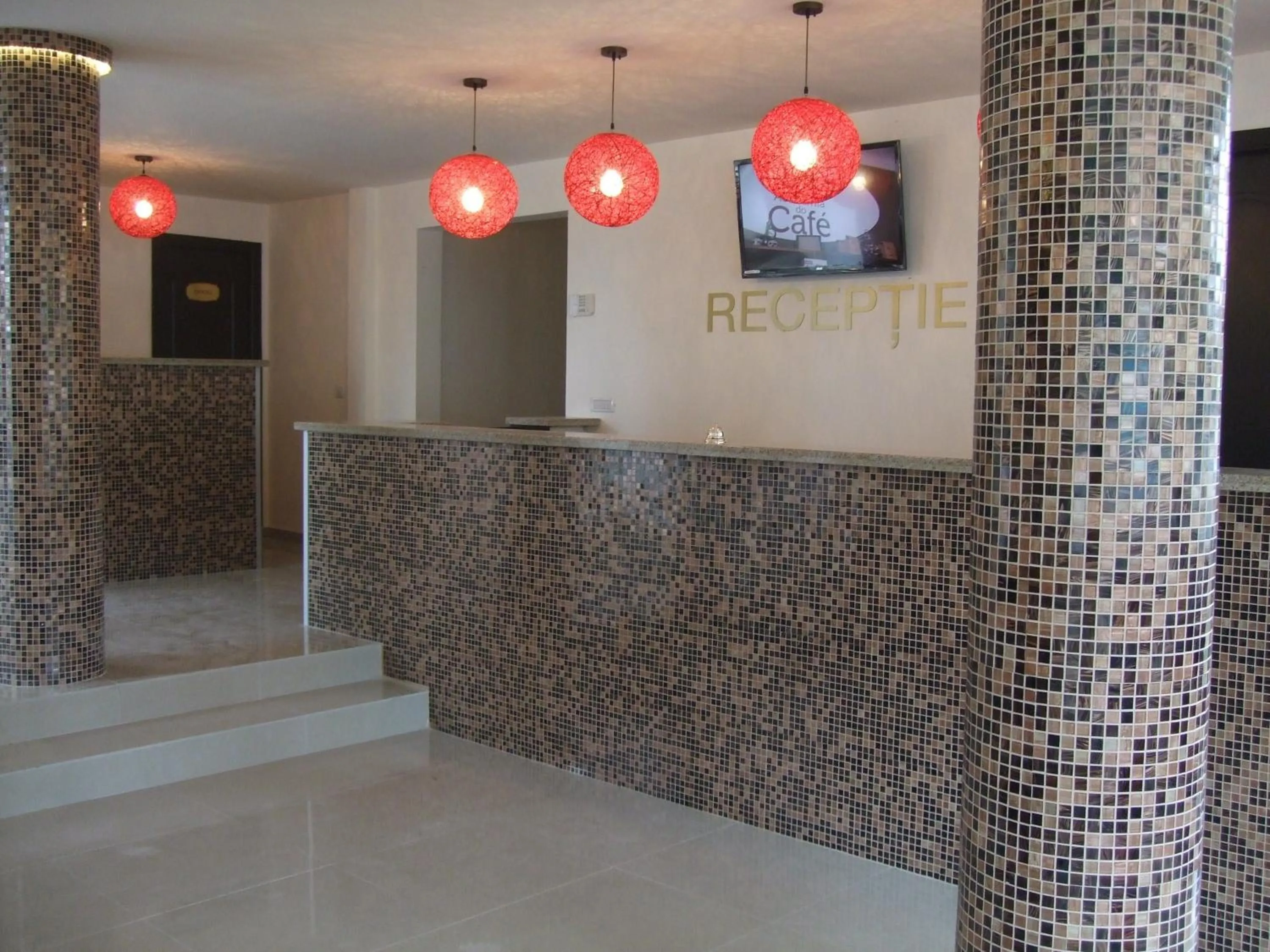 Lobby or reception in Hotel Marie