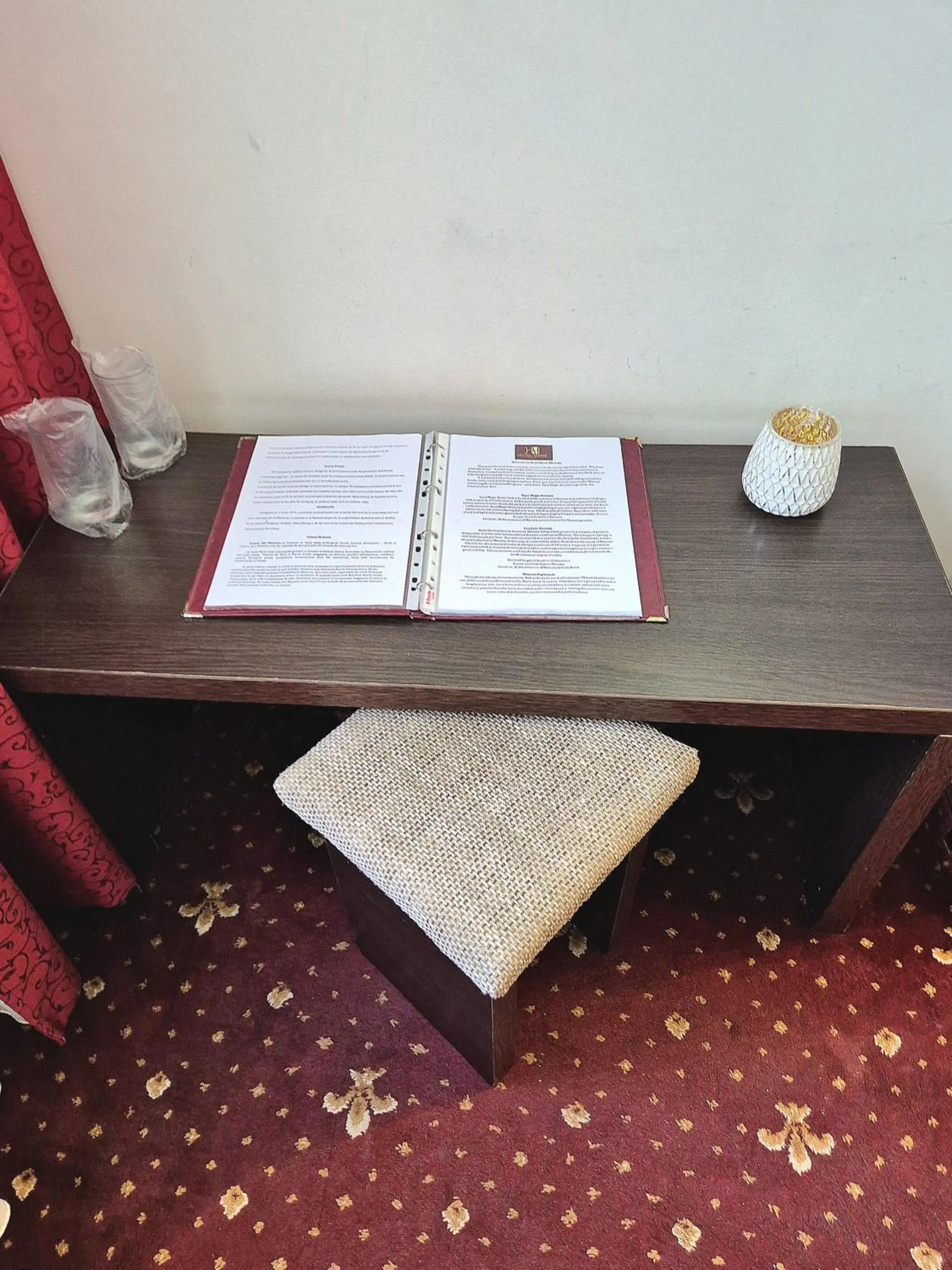 Dining area in Hotel Marie