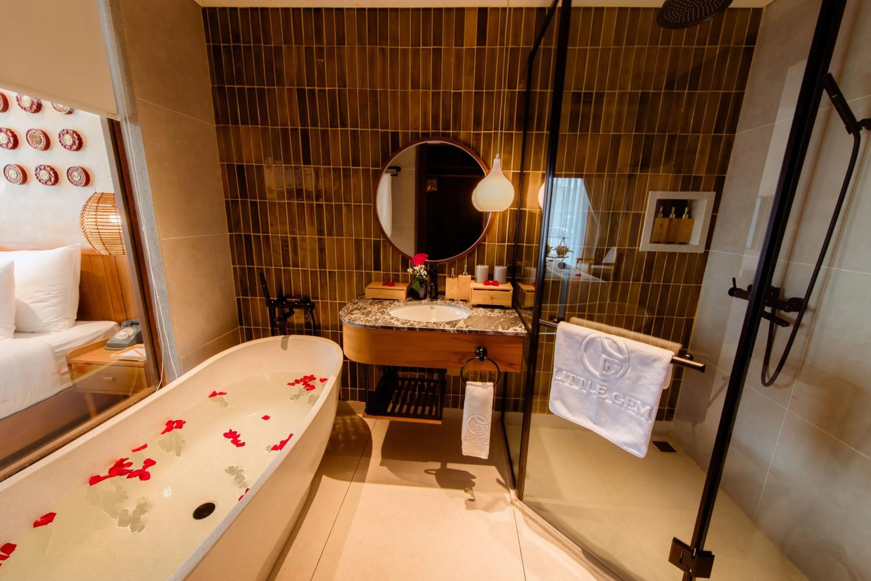 Bathroom in Little Gem Hoi An Boutique Hotel & Spa