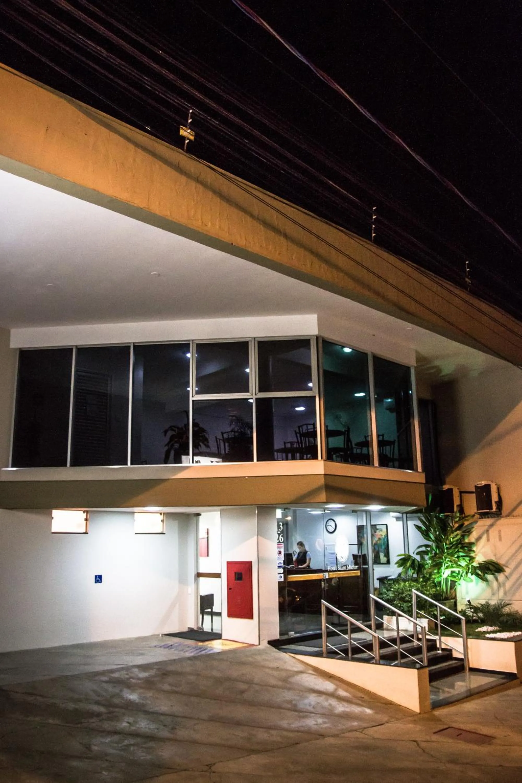 Facade/entrance in Hotel Saint Martin