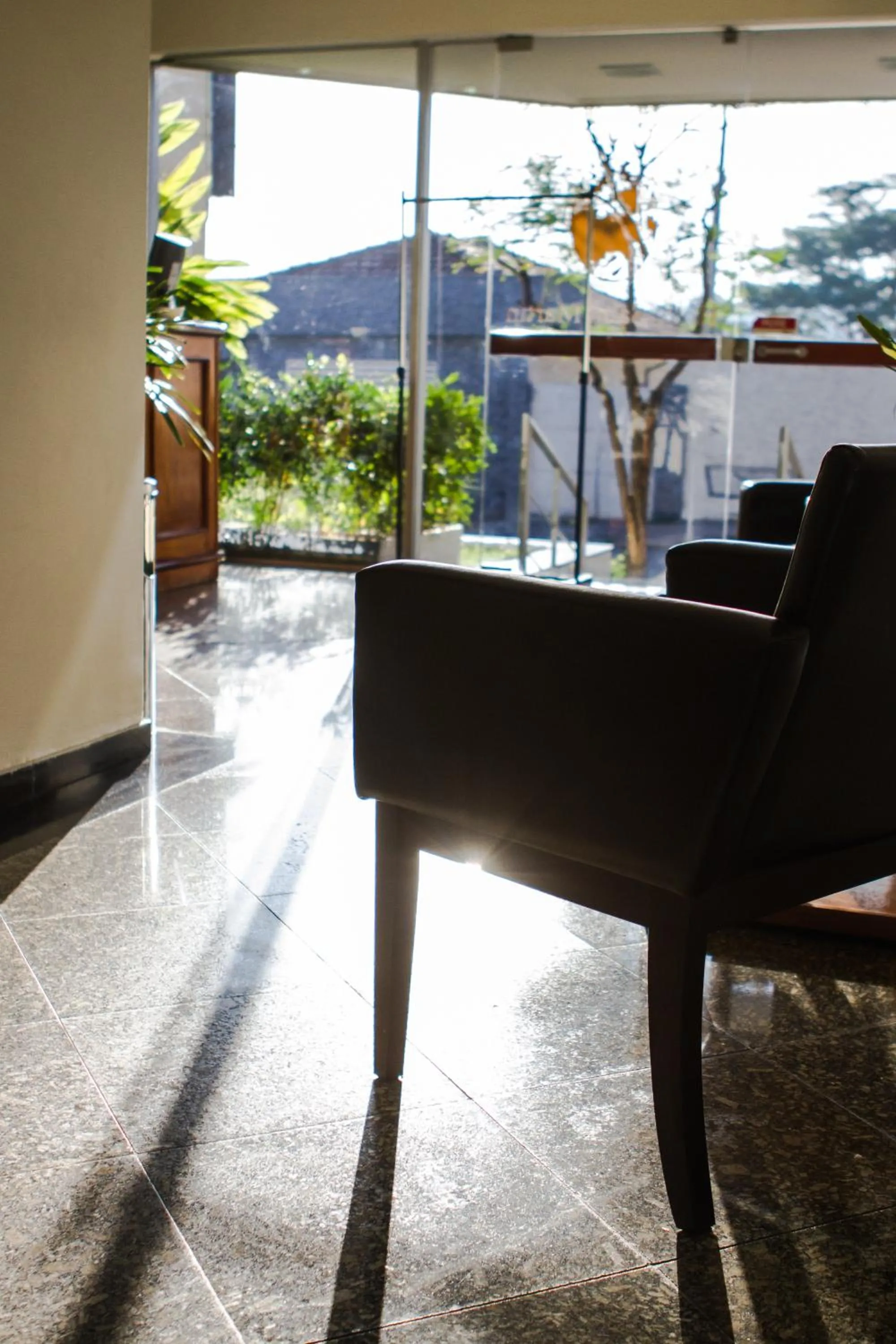 Patio in Hotel Saint Martin