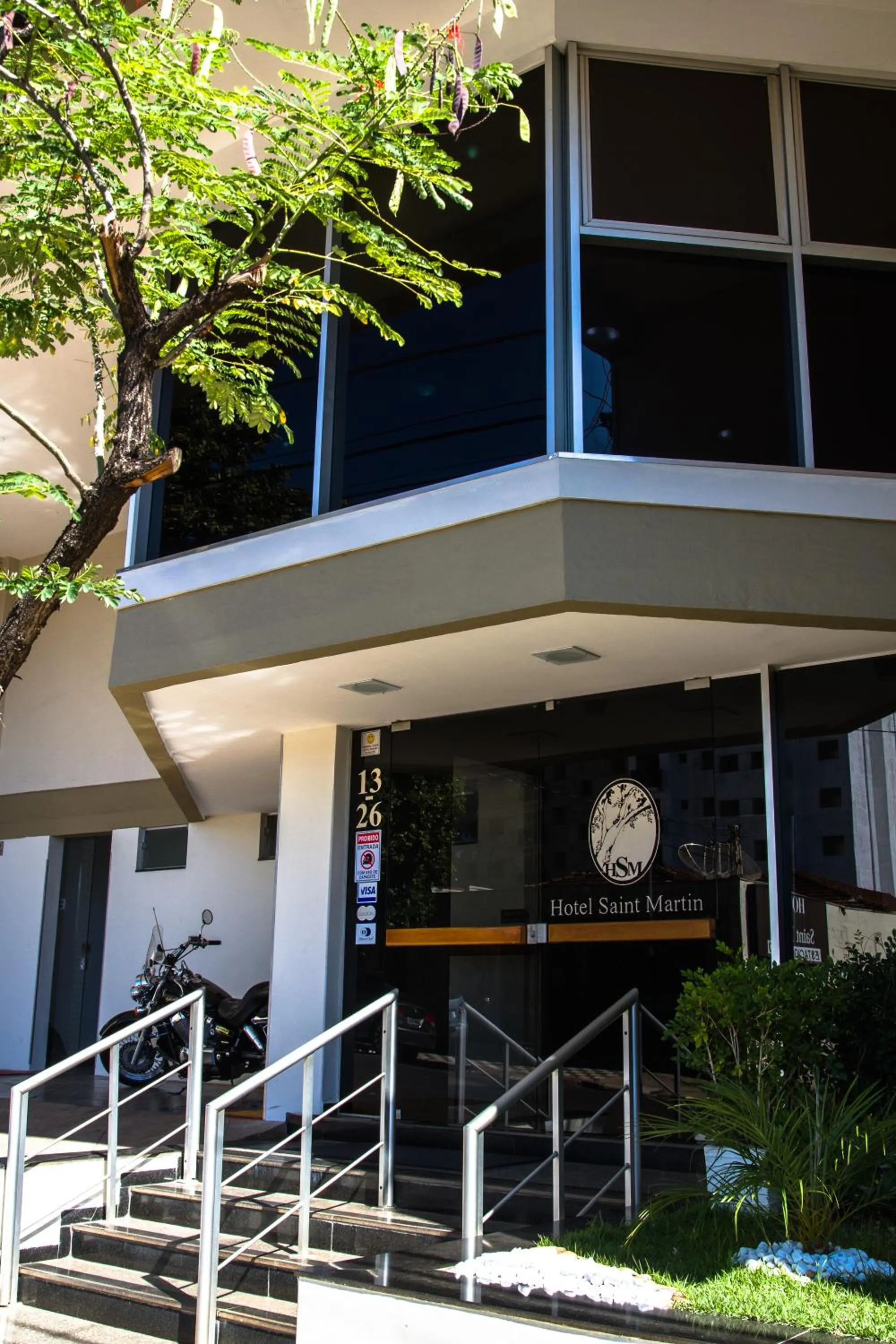 Facade/entrance in Hotel Saint Martin