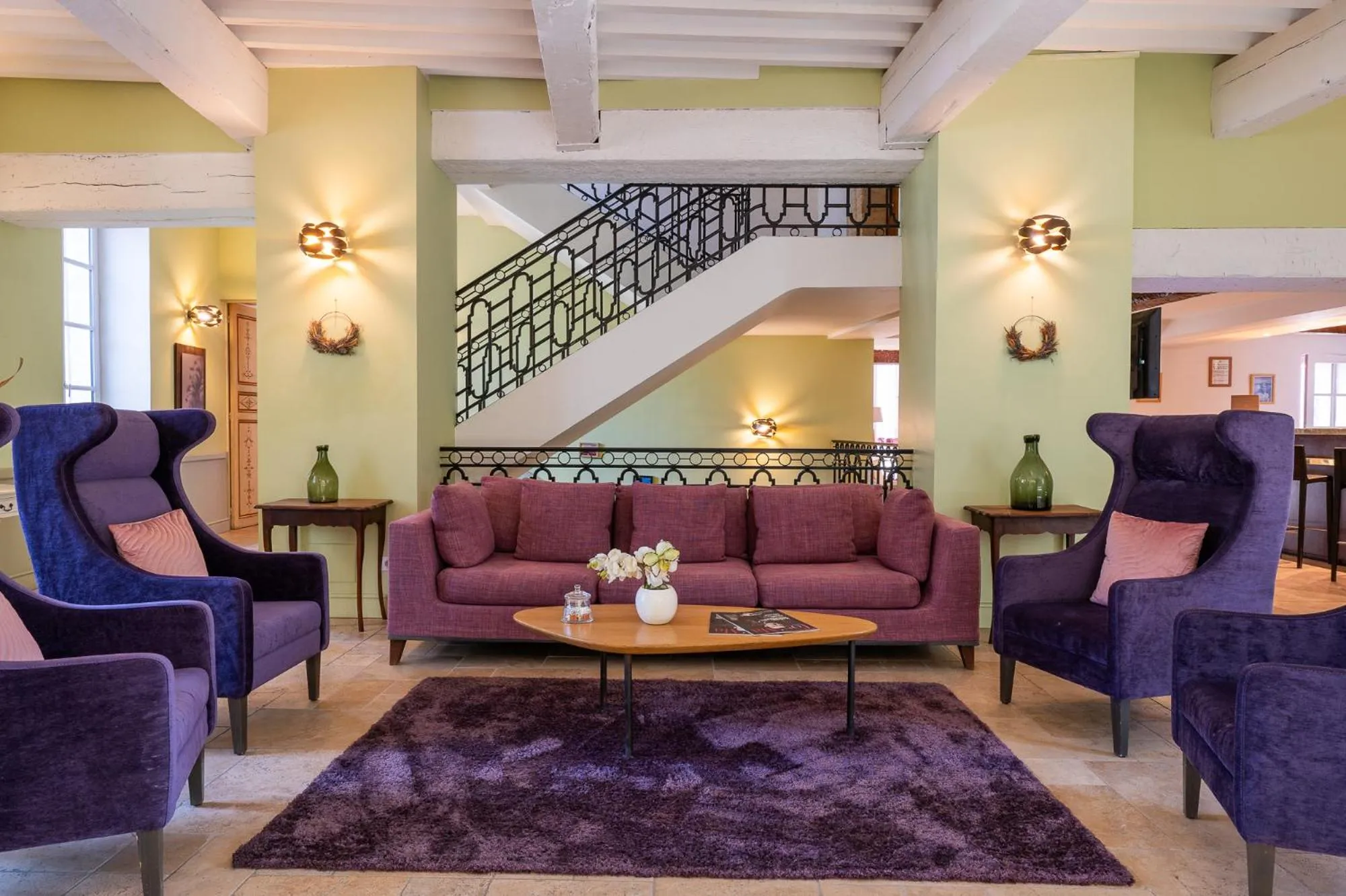 Living room in Moulin de Vernègues Hôtel & Spa