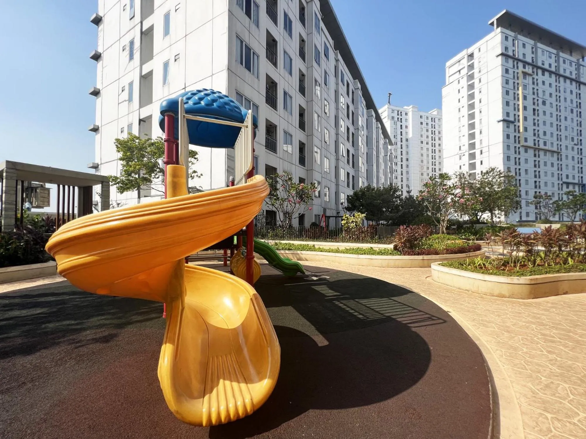 Children play ground in Bassura Apartment by Aok Property