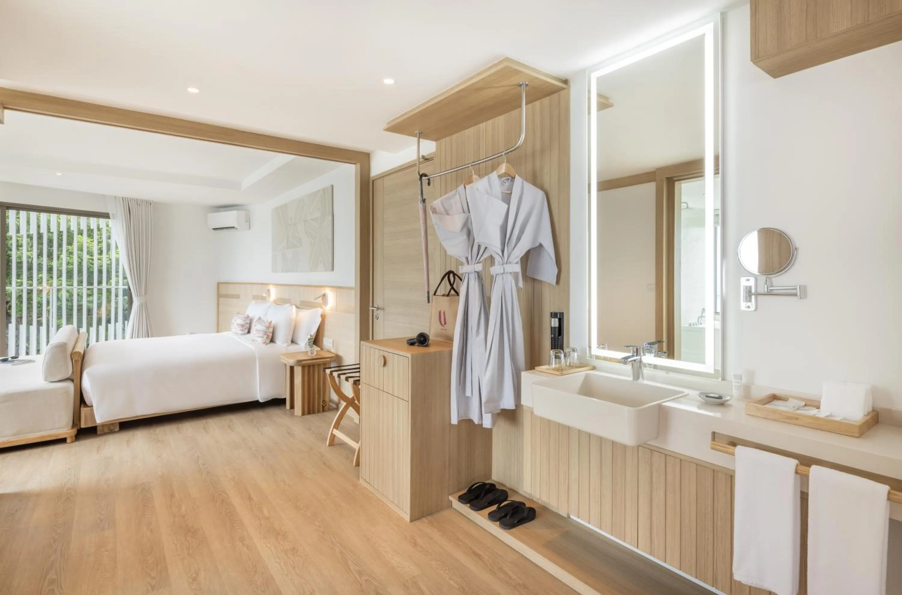 Photo of the whole room, Bed in U Hua Hin