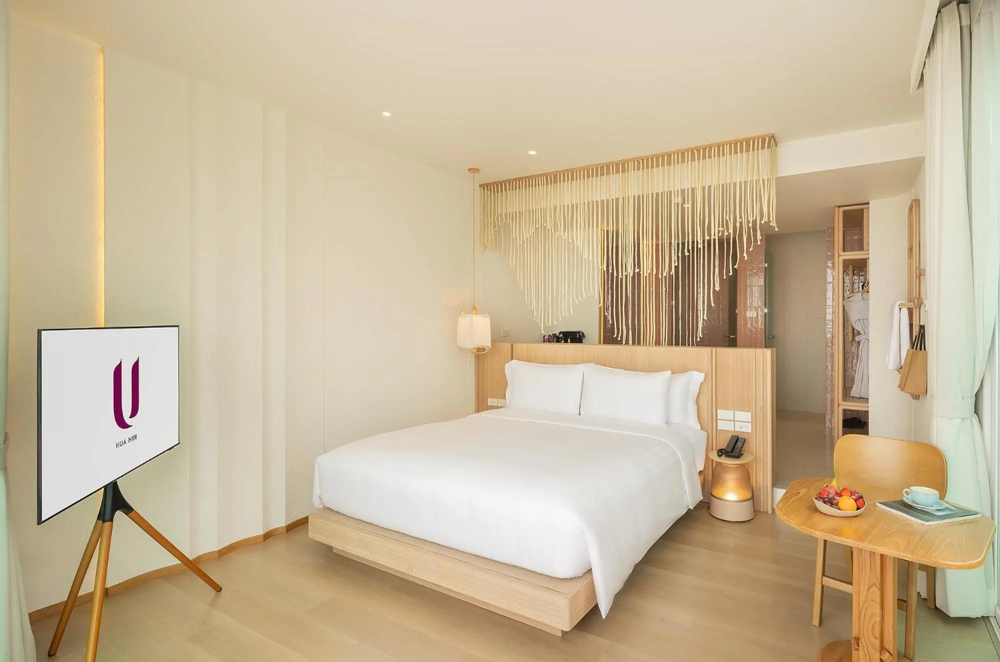 Photo of the whole room, Bed in U Hua Hin