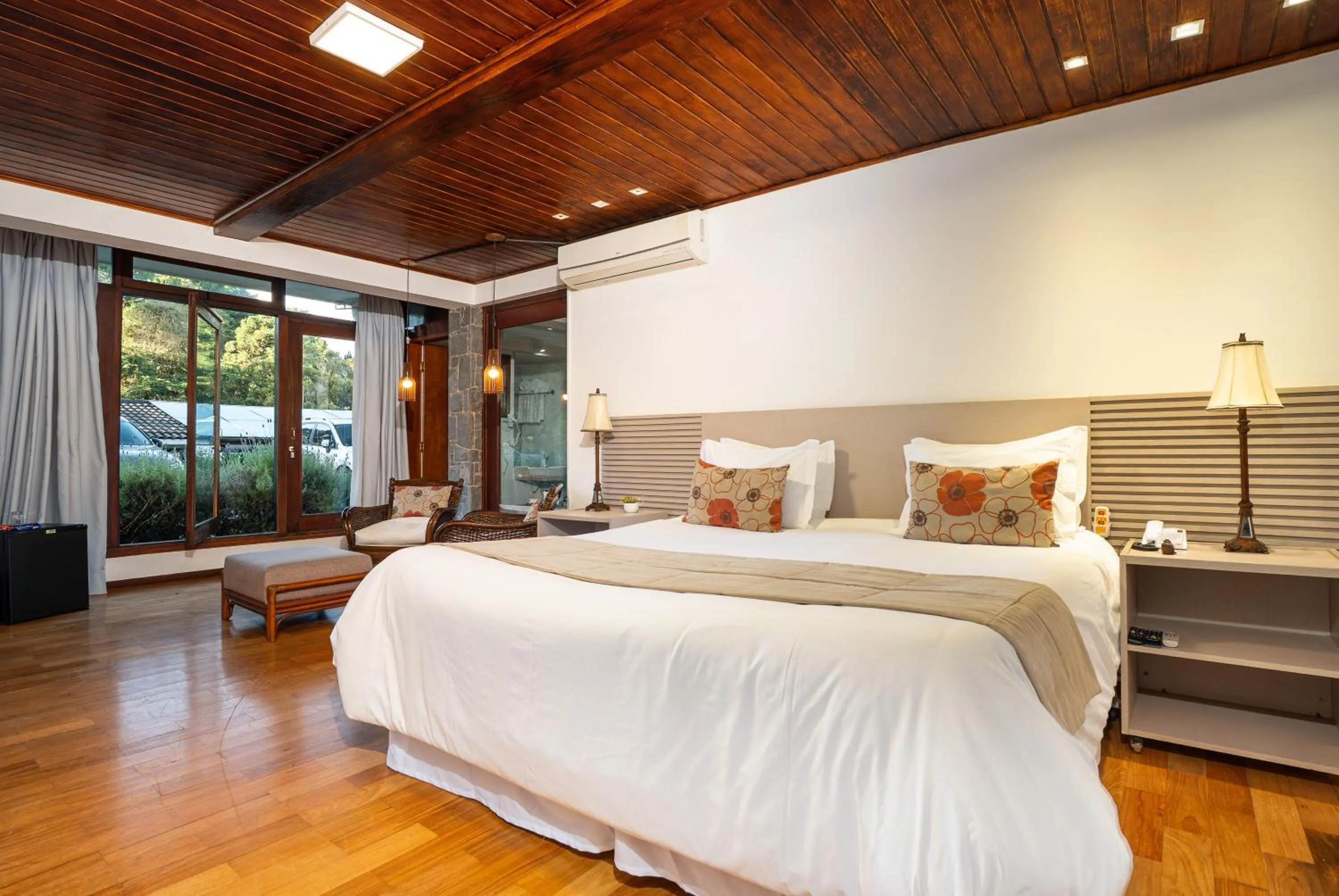 Bed in Pousada Apple House Campos do Jordao