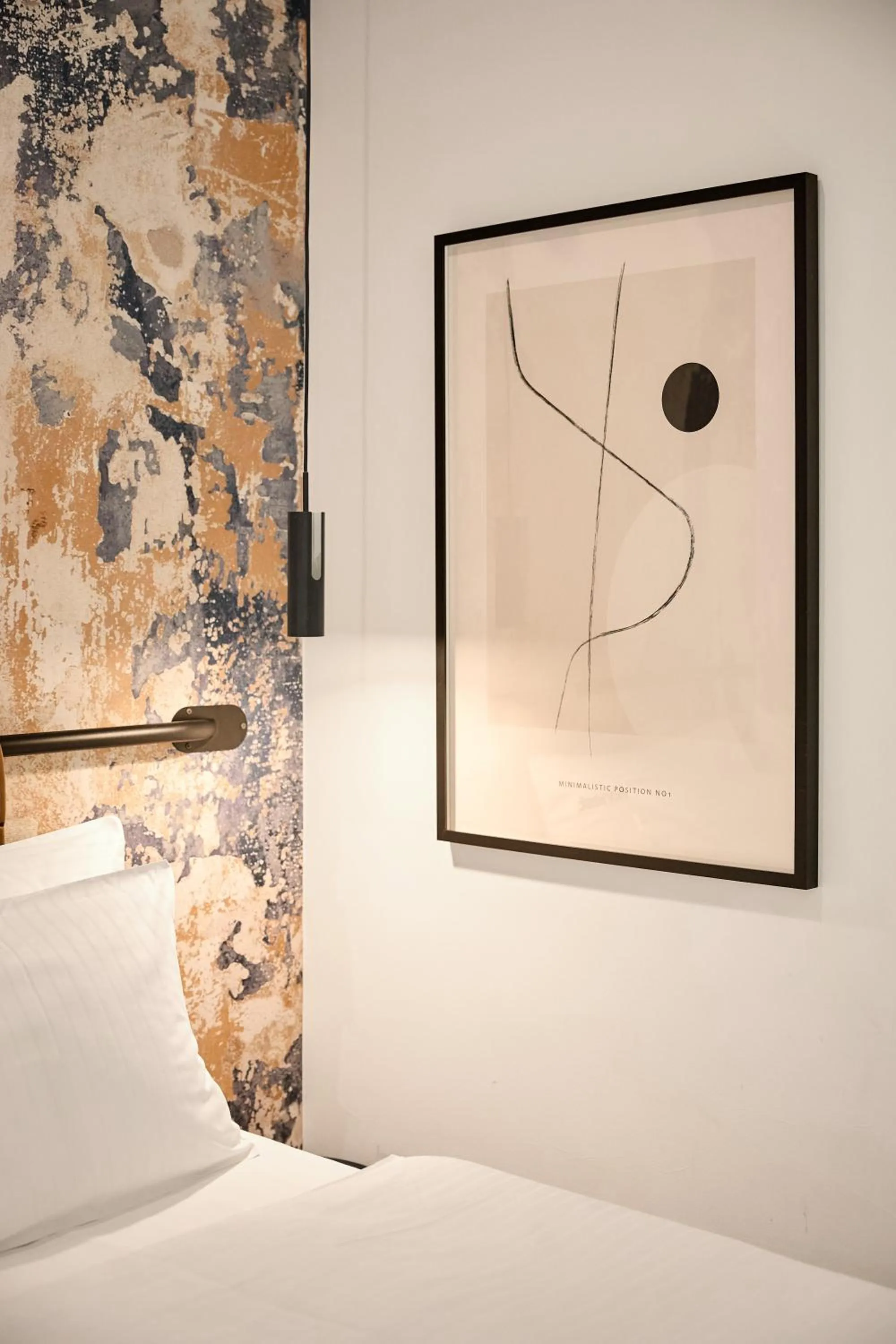 Decorative detail, Bed in HONEST Karlin