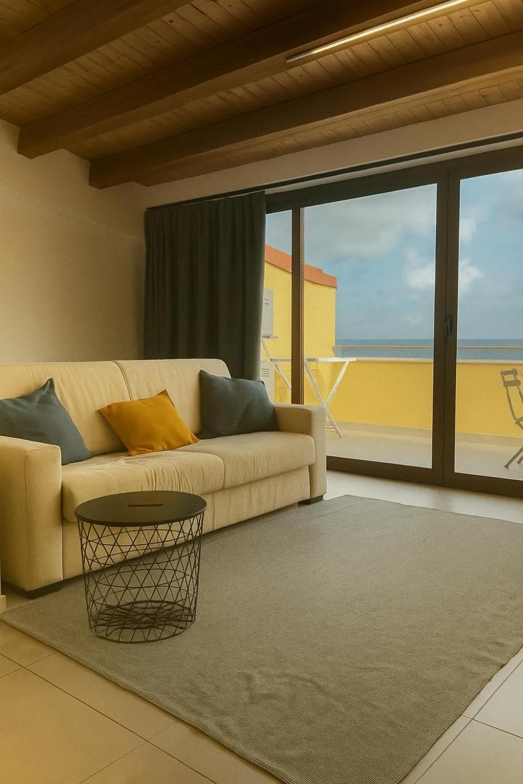 Balcony/Terrace in Marina di Petrolo Apartments