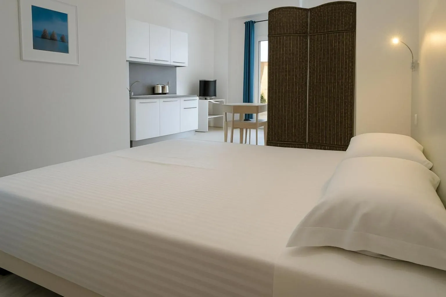 Bed in Marina di Petrolo Apartments