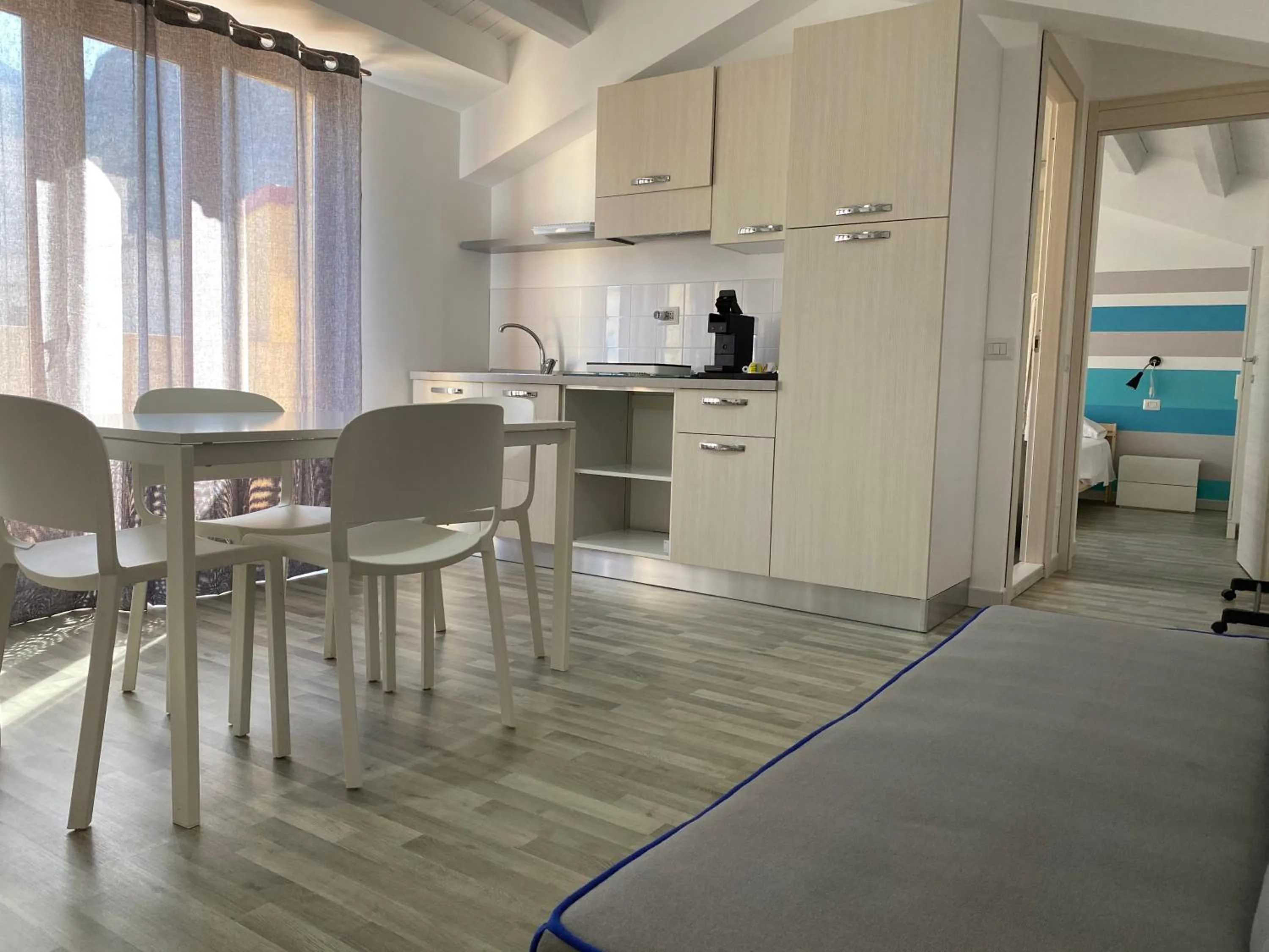 Kitchen or kitchenette in Marina di Petrolo Apartments