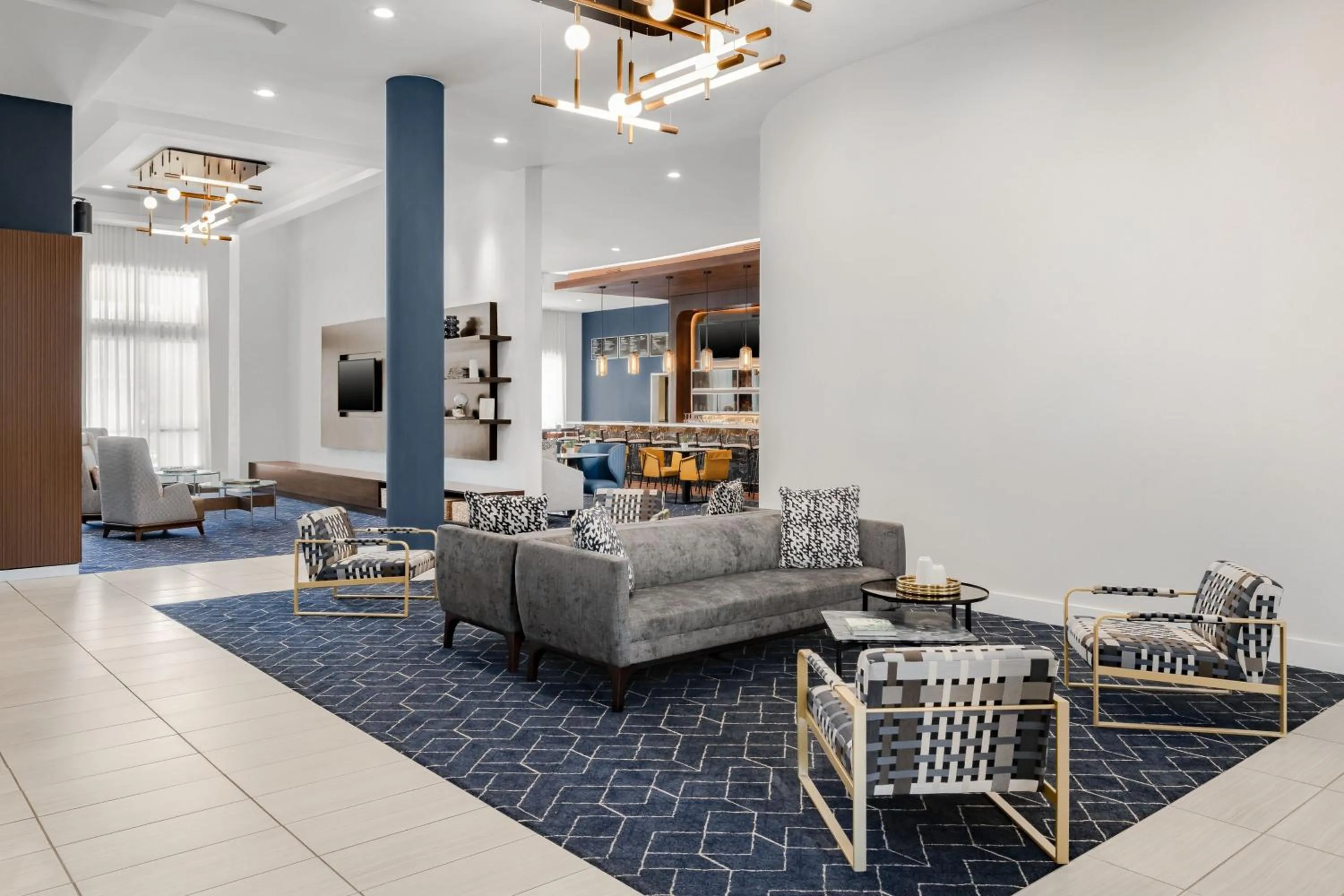 Lobby or reception in Courtyard by Marriott Columbus Phenix City
