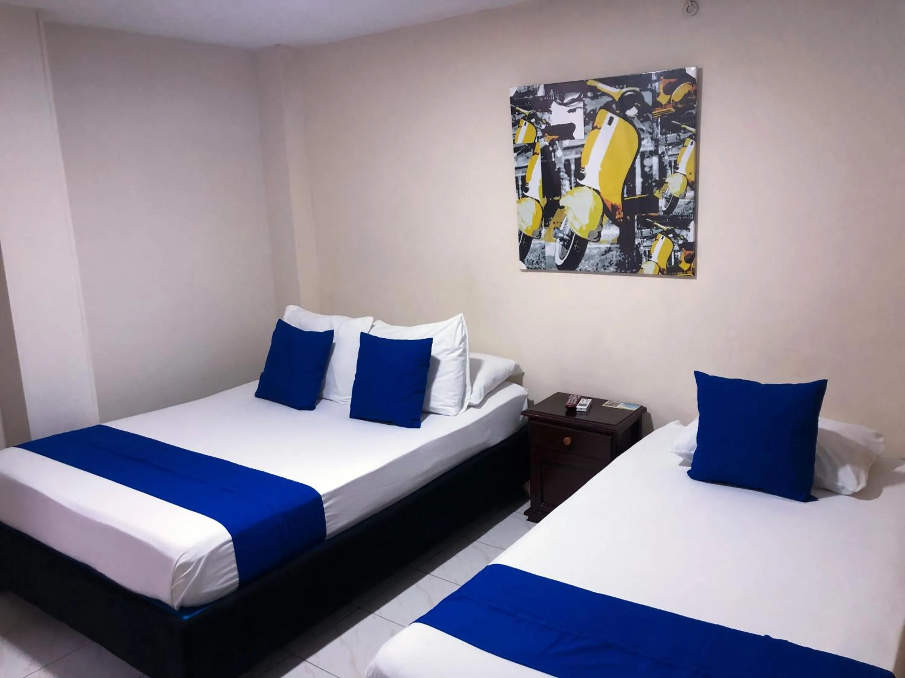 Bed in Hotel Boston Superior