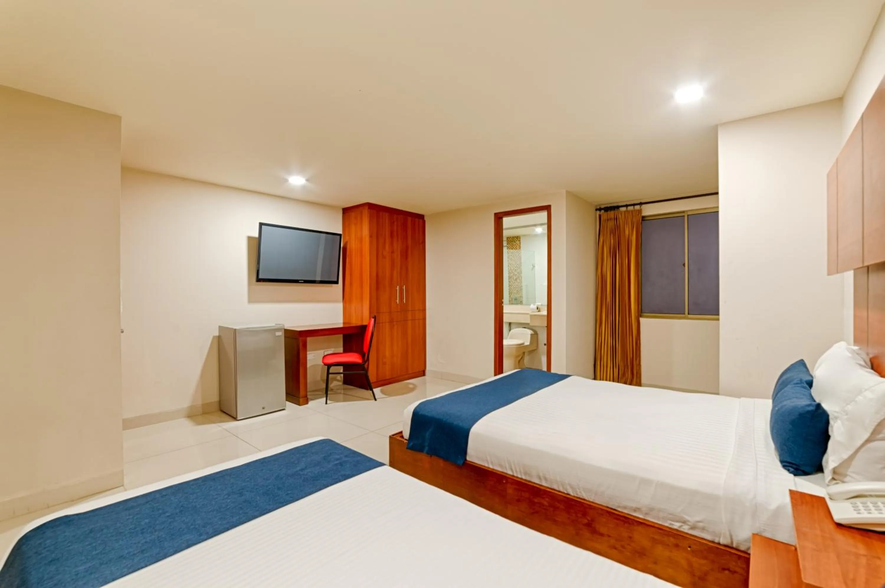 Bed in Hotel Caribe 79