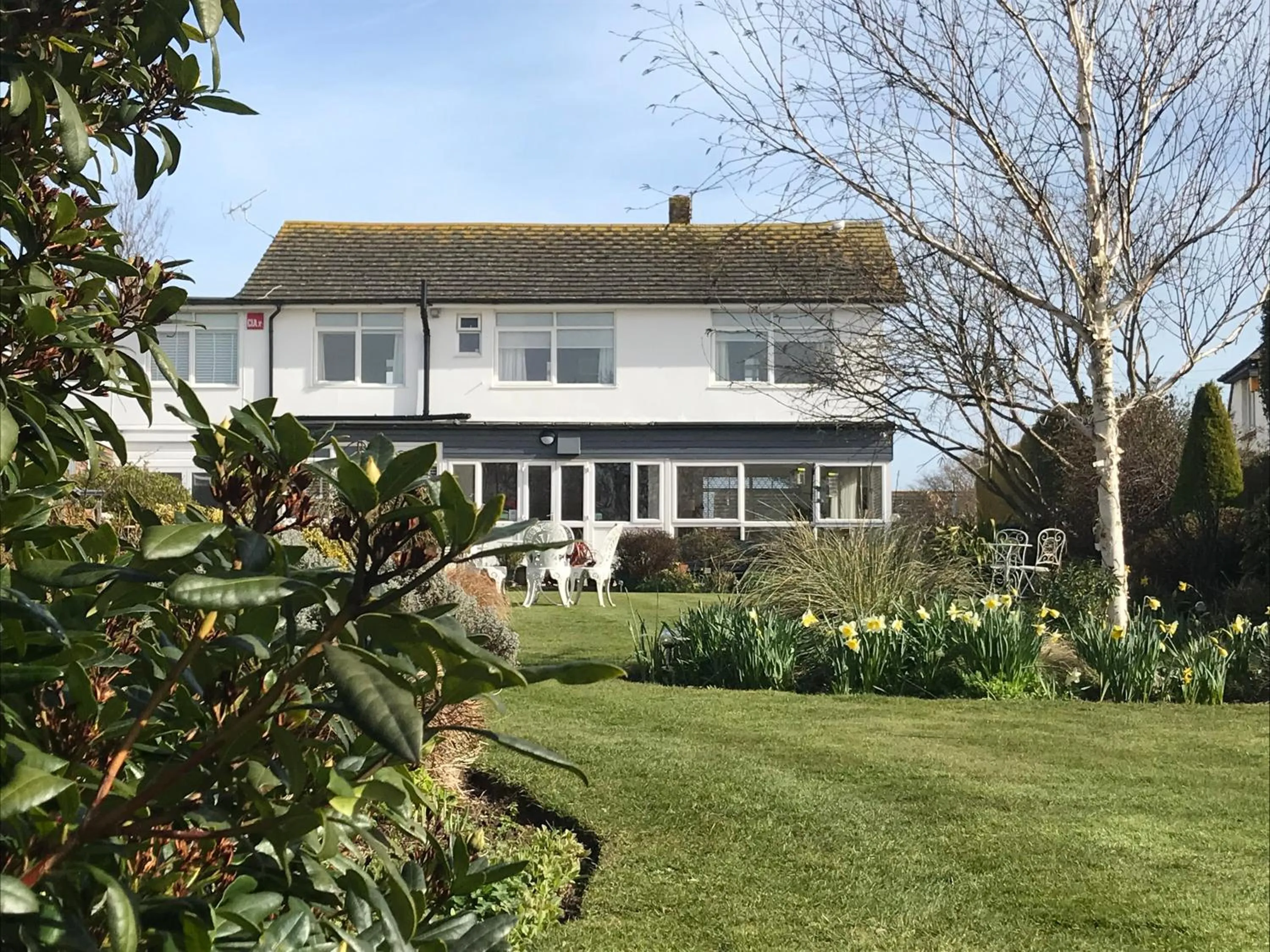 Property building in The Coast Yard B & B and Garden Chalets
