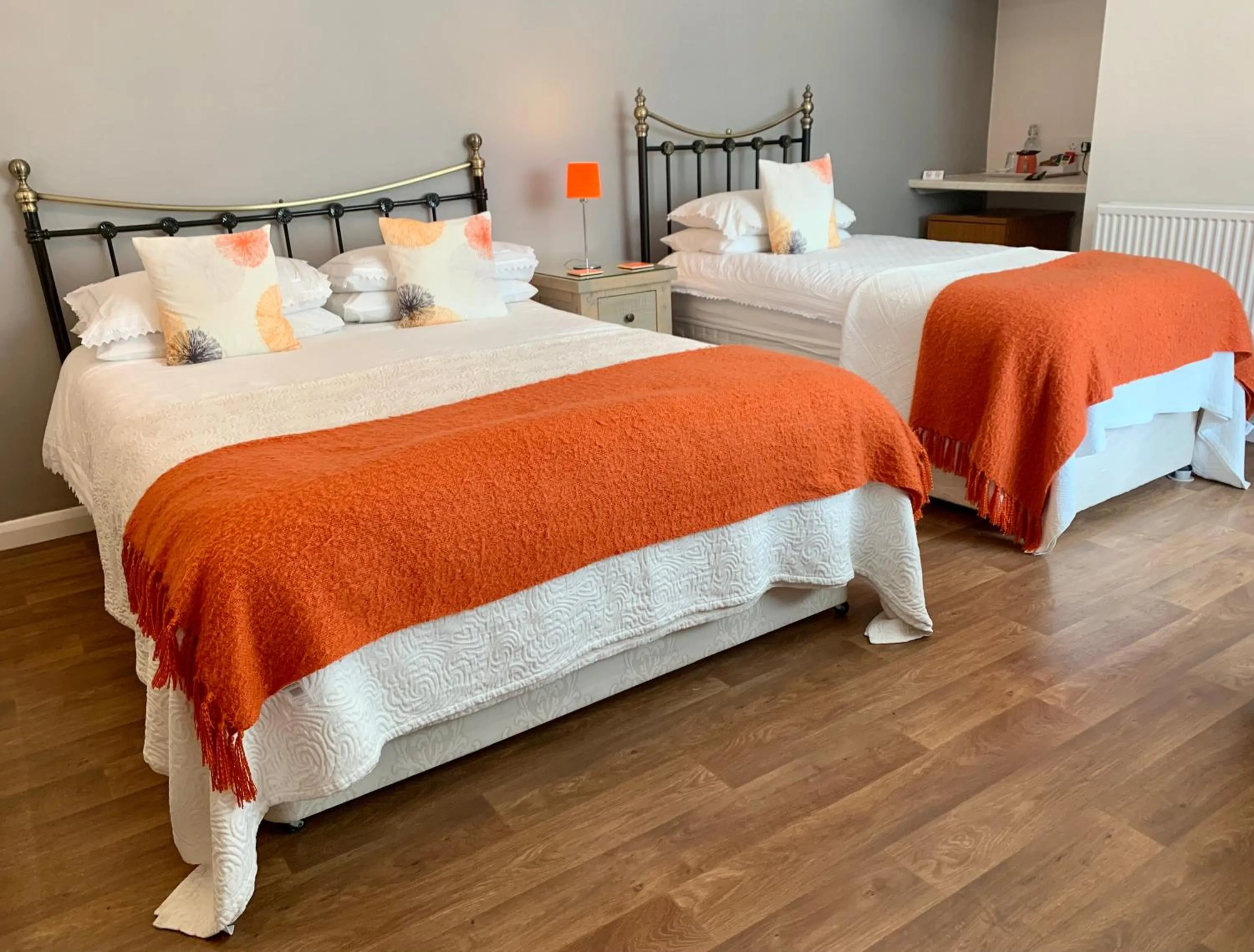 Bed in The Coast Yard B & B and Garden Chalets