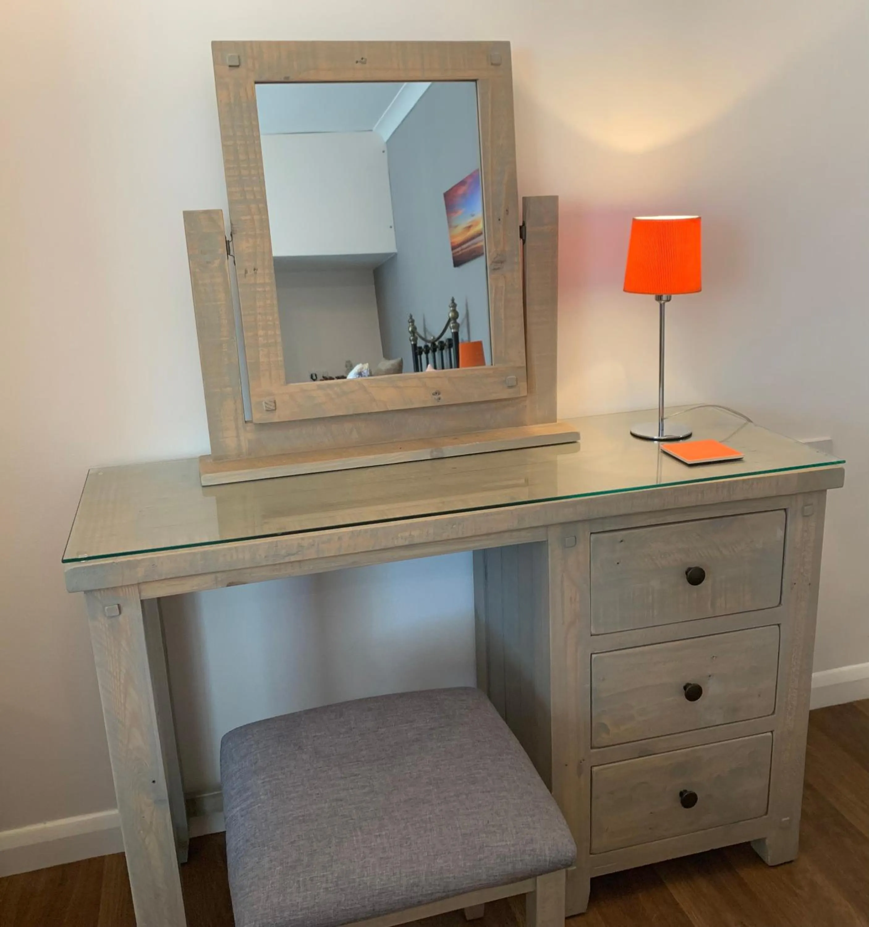 Bedroom in The Coast Yard B & B and Garden Chalets