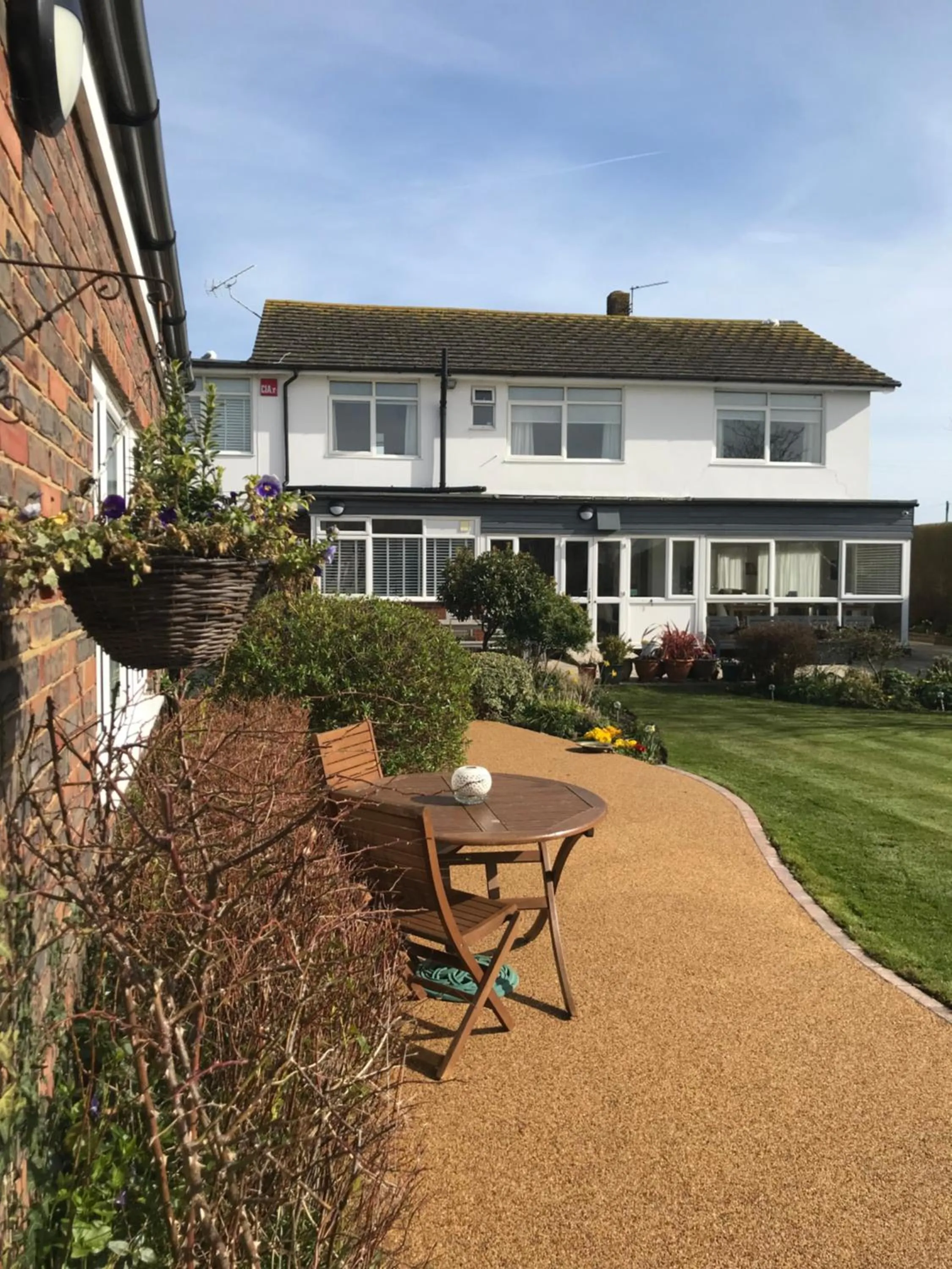 Property building in The Coast Yard B & B and Garden Chalets