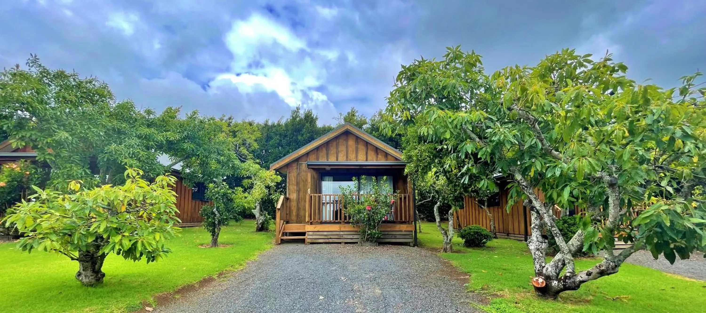 Garden in Kerigold Secluded Chalets Motel