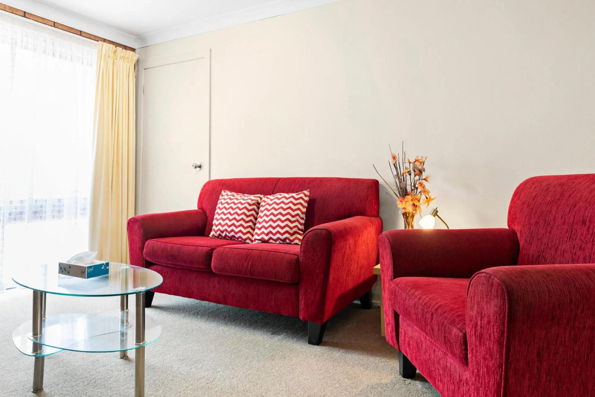 Living room in Bomaderry Motor Inn