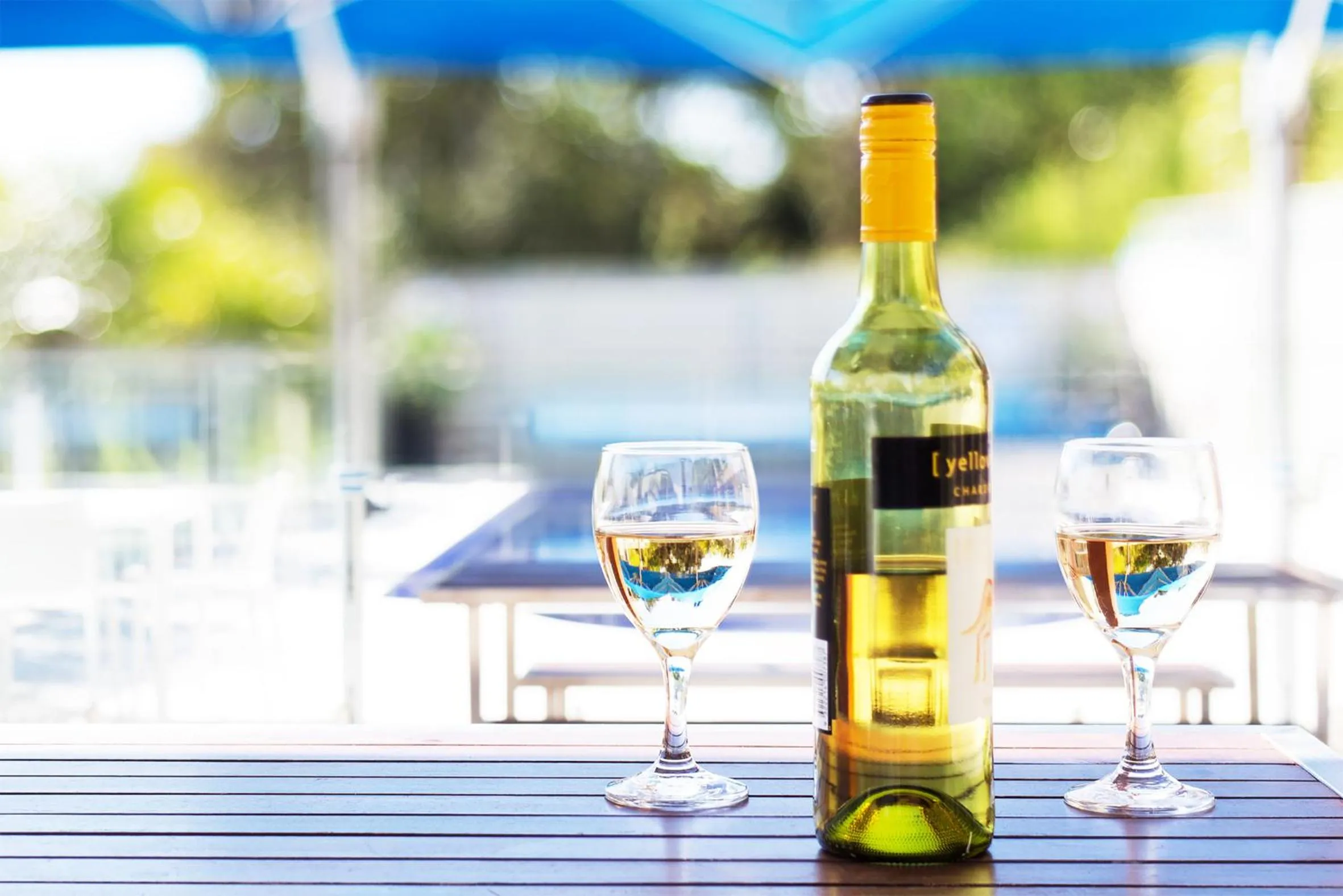 Drinks in Avoca Palms Resort