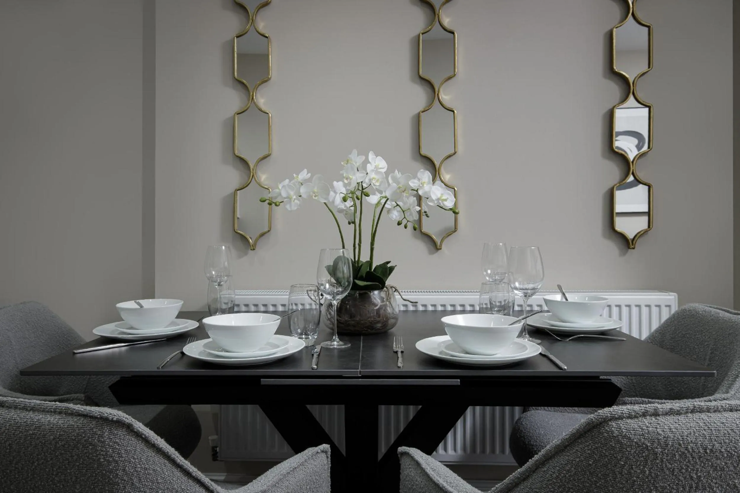 Dining area in The Blackpool Beach Boutique Apartments